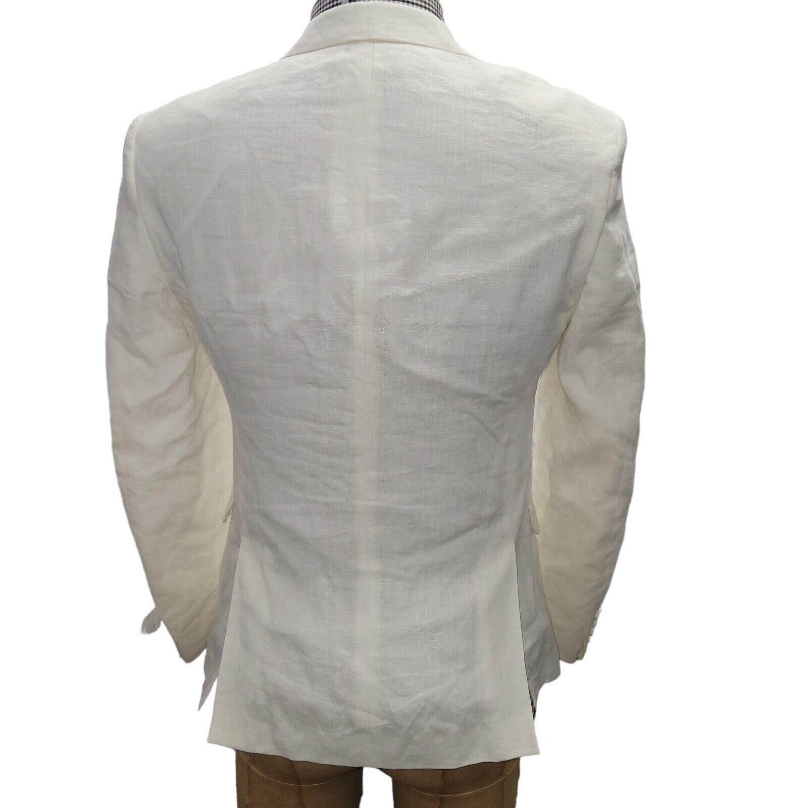 Bar III Men's Bar III 100% Linen Jacket. Size 36R. New With Tags Size 36R - 7 Thumbnail