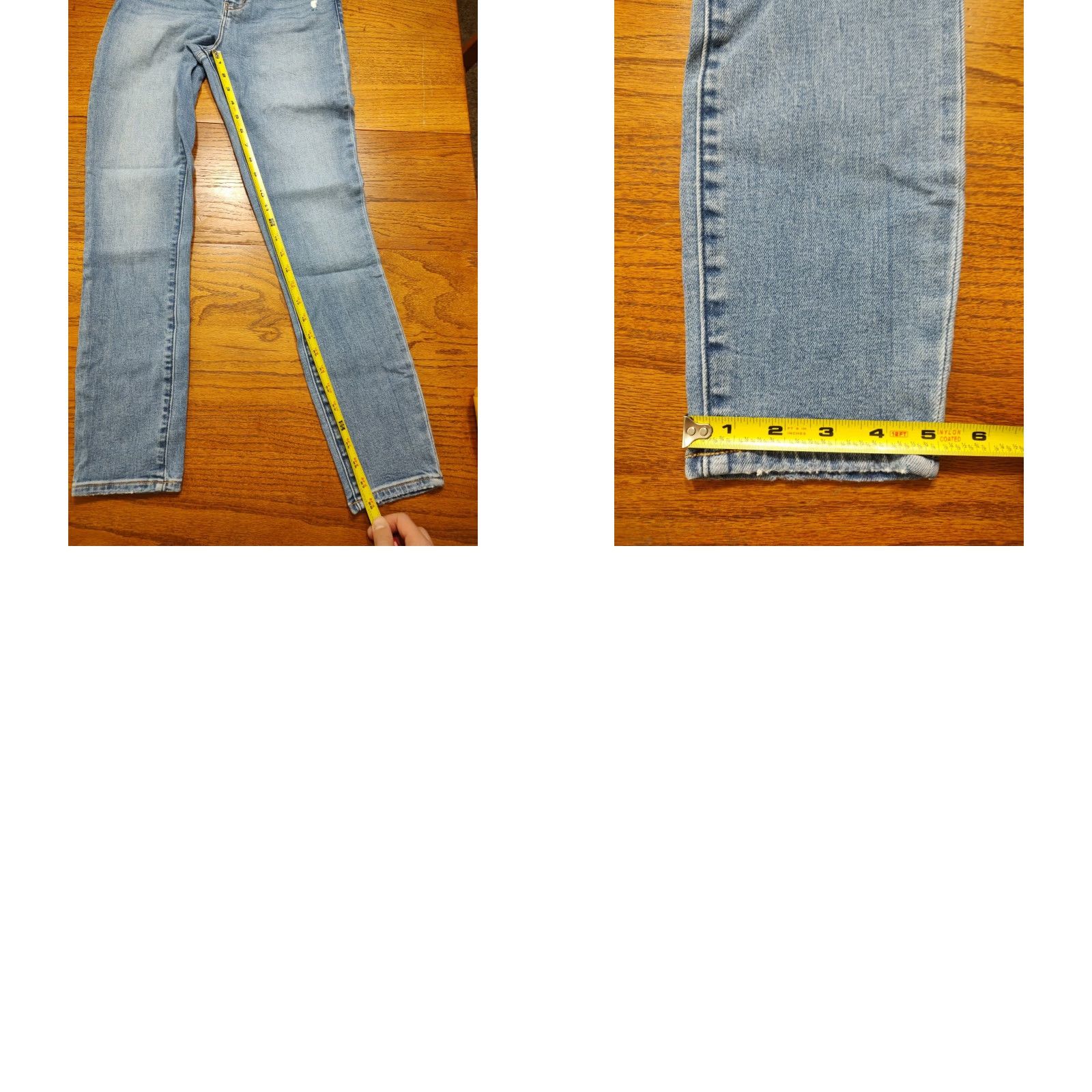 Abercrombie & Fitch Abercrombie & Fitch Jeans Womens 4/27 X 28 Inseam Super Skinny Ankle High Rise Size 27" / US 4 / IT 40 - 9 Thumbnail