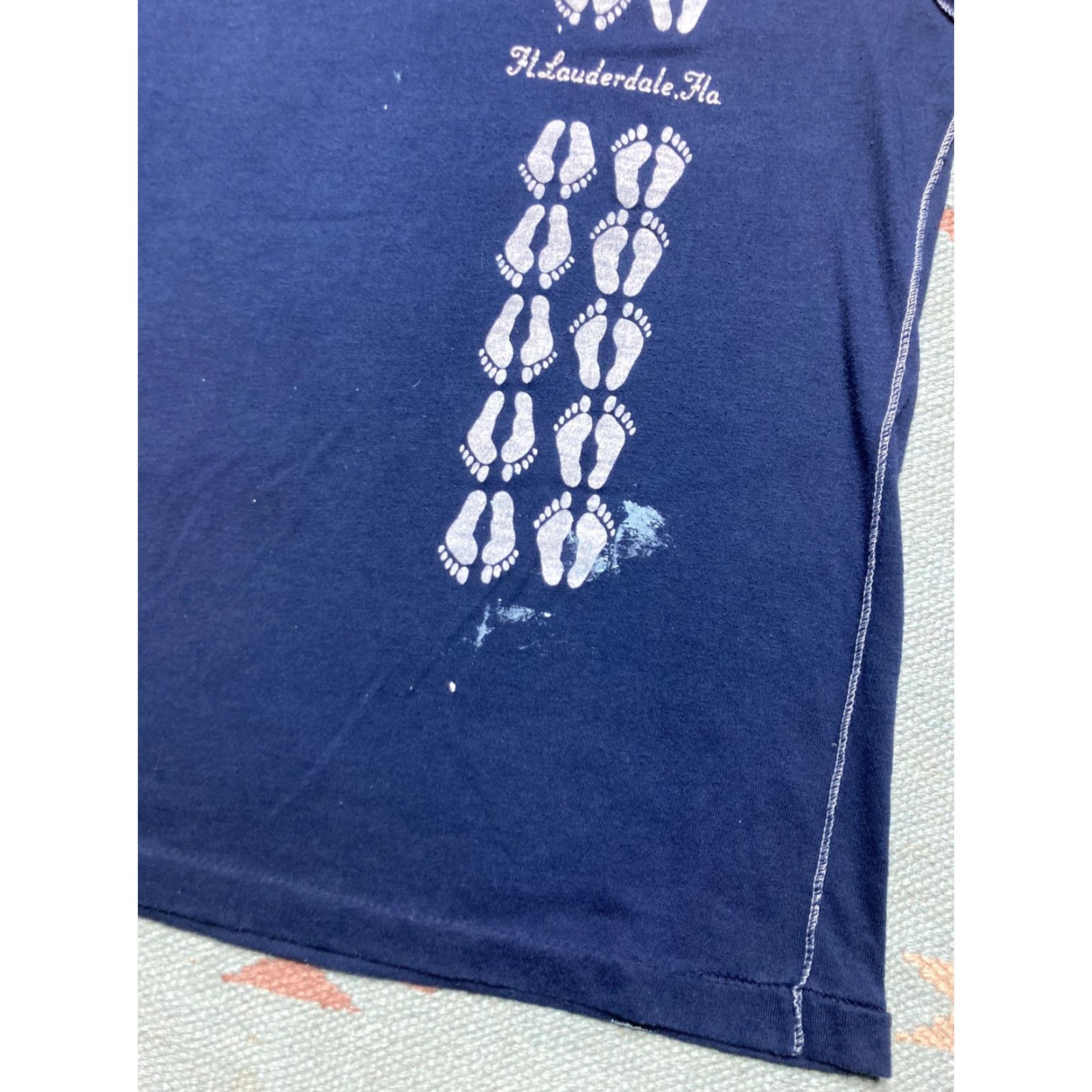 Vintage VINTAGE Ft. Lauderdale Florida beach ocean 70s 80s ringer t shirt XL Shirt Mens Size US XL / EU 56 / 4 - 3 Thumbnail