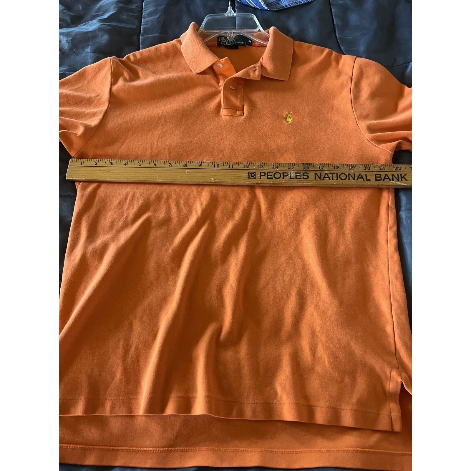 Polo Ralph Lauren Polo Ralph Lauren Men’s M Orange SS Button Cotton Polo Shirt Size US M / EU 48-50 / 2 - 7 Thumbnail