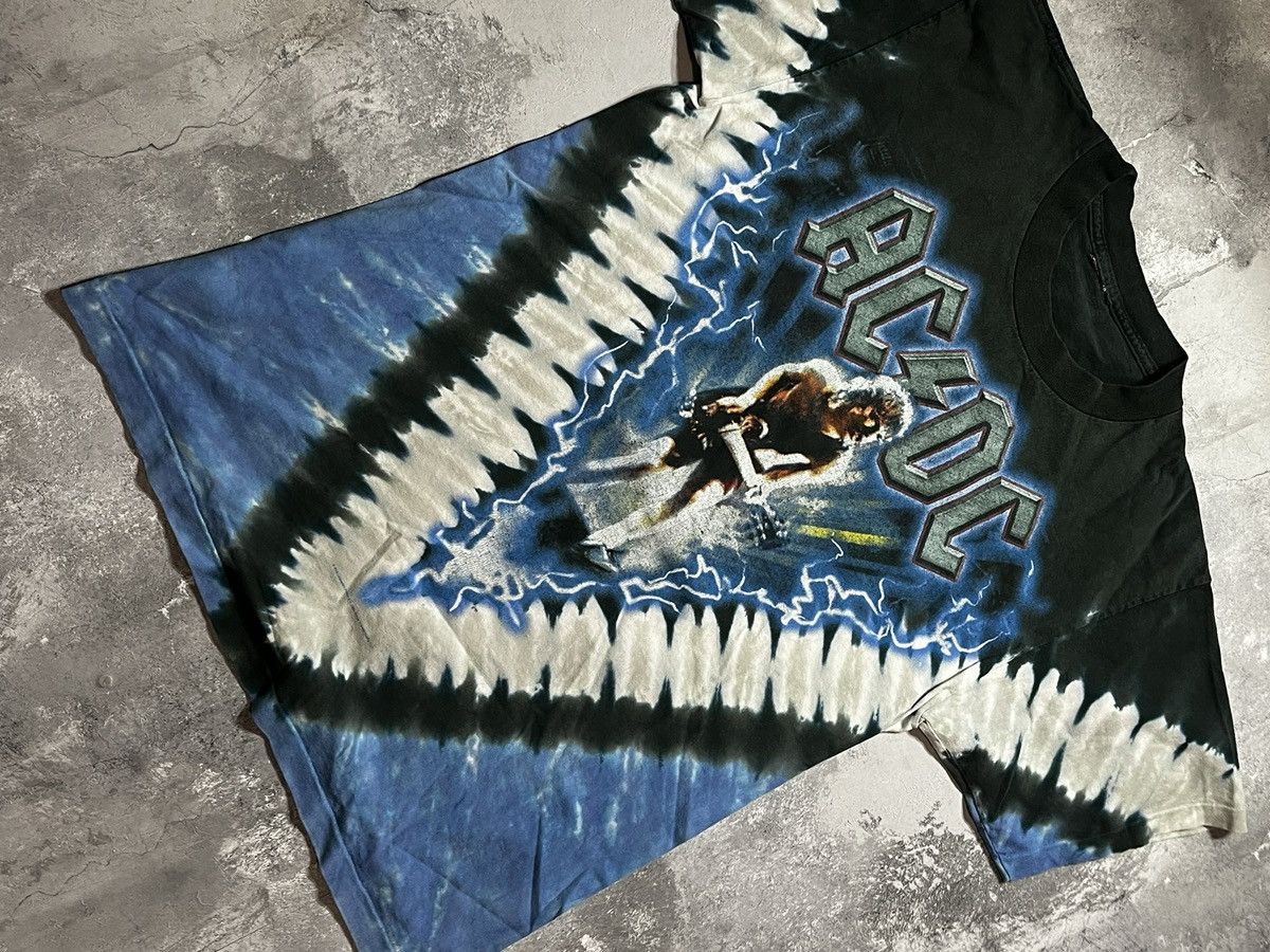 AC/DC liquid blue acdc let there be rock 2004 tie dye tshirt Size US M / EU 48-50 / 2 - 10 Thumbnail