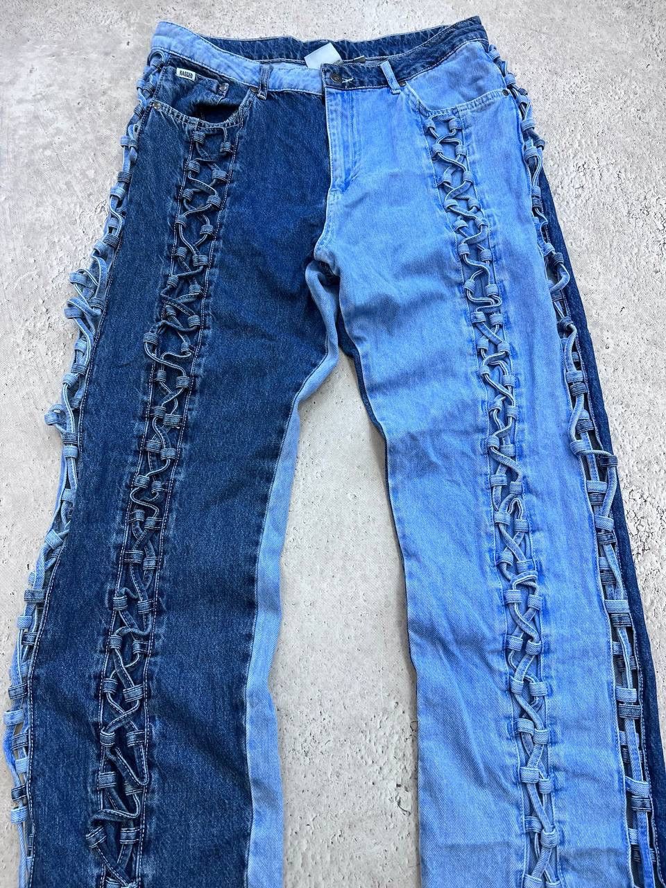 If Six Was Nine × JNCO × Japanese Brand Rare Design Vintage Japanese Brand Kingway Cargo Jeans 1990s Size US 34 / EU 50 - 6 Thumbnail