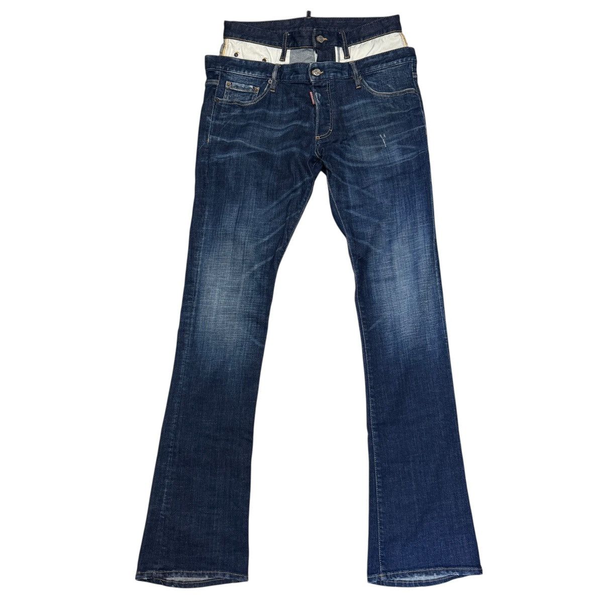 Dsquared2 Dsquared2 - Sharpei bootcut flared twin pack jeans Size US 32 / EU 48 - 1 Thumbnail
