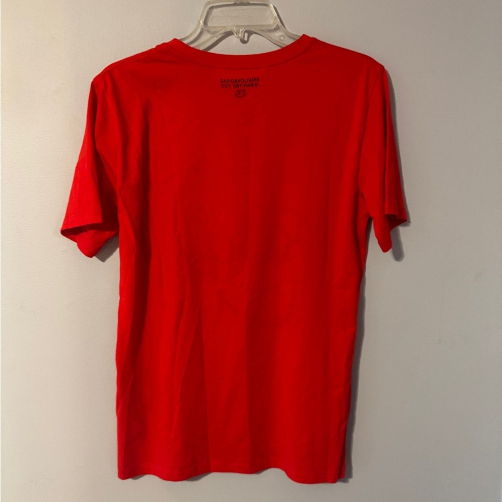 Zadig & Voltaire Zadig & Voltaire Red Graphic Tommy Skull “Rock” t-shirt Size US XS / EU 42 / 0 - 5 Thumbnail