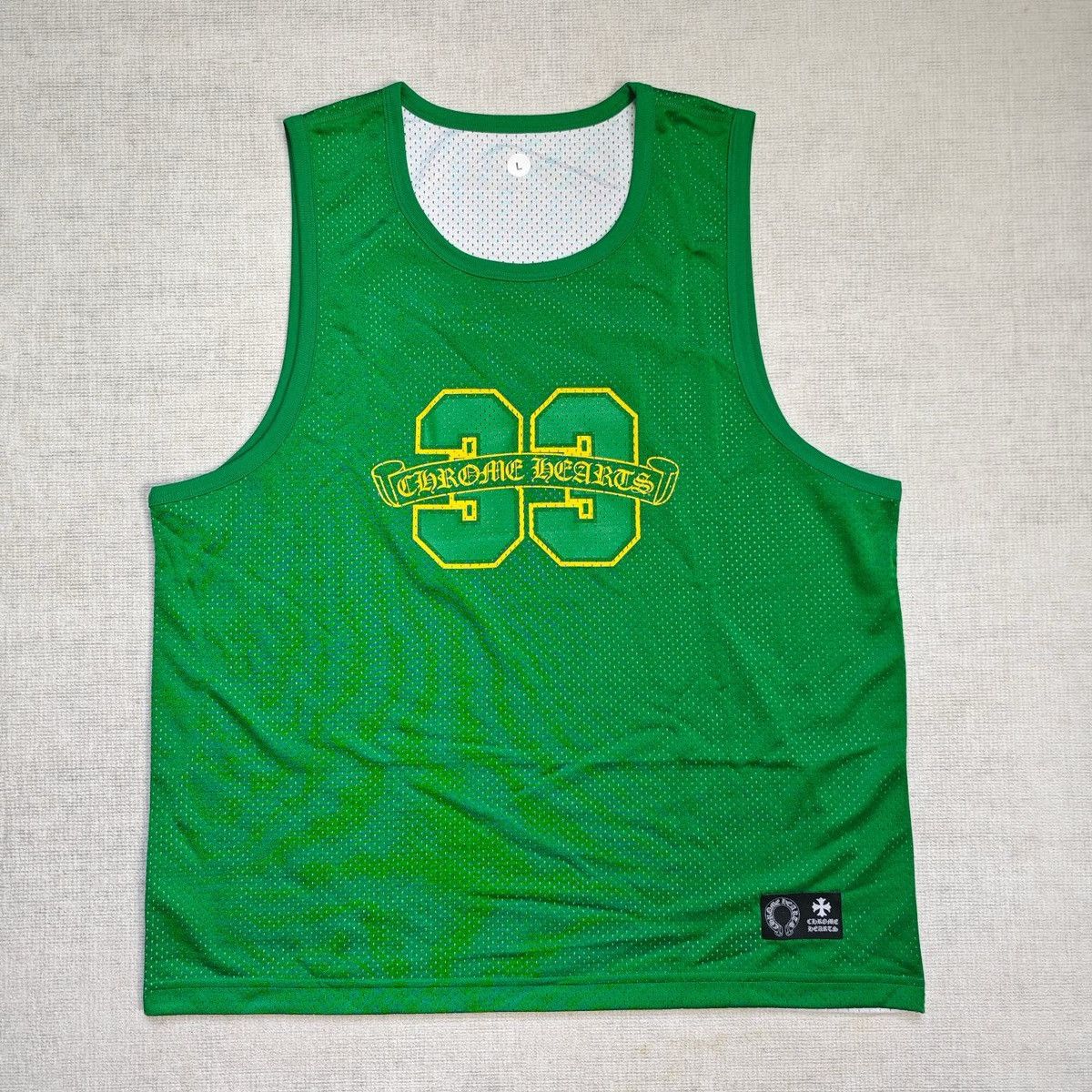 Chrome Hearts Chrome Hearts Basketball Jersey Reversible Size US L / EU 52-54 / 3 - 1 Thumbnail
