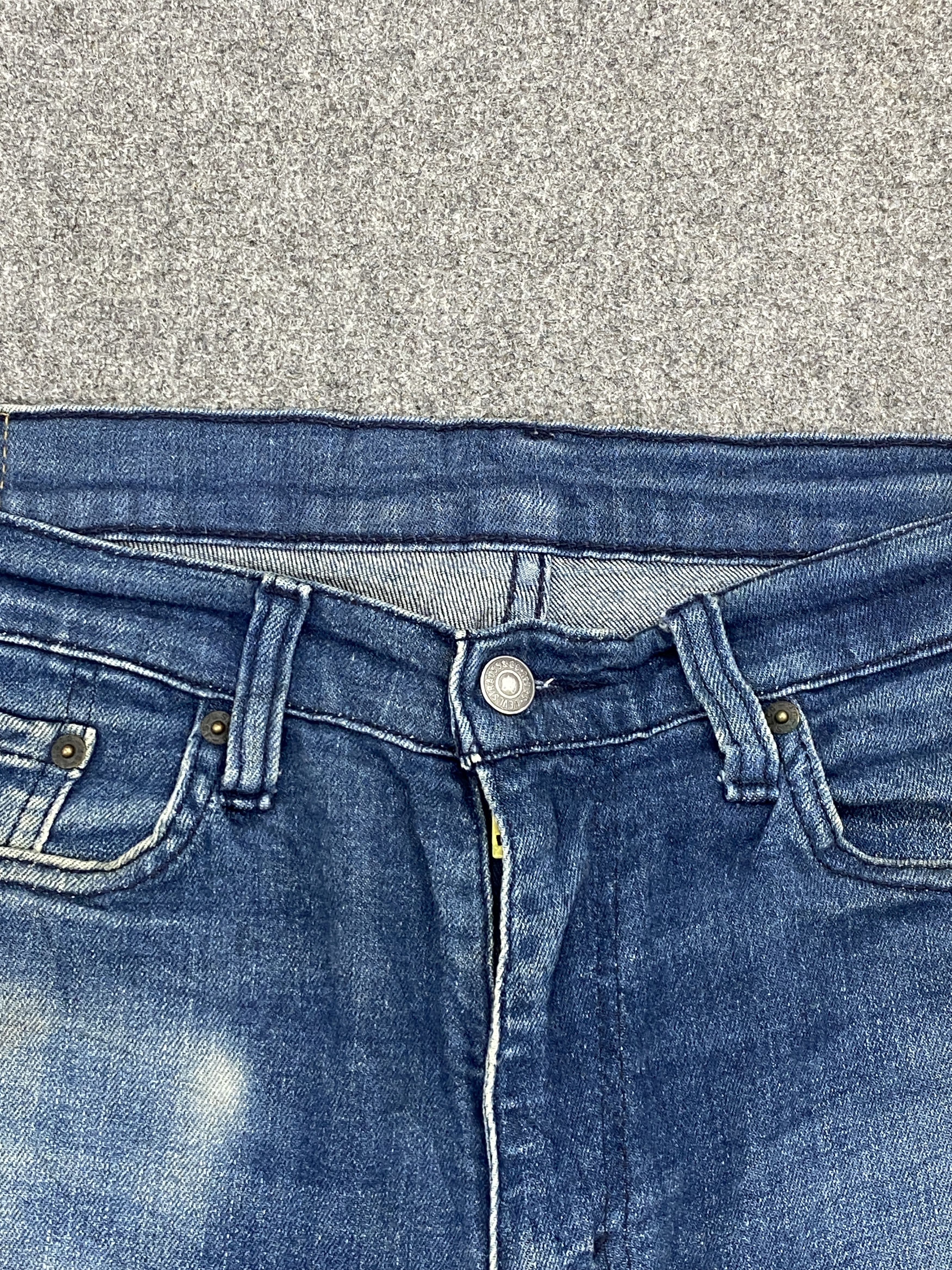 Levi's Vintage Levis 514 Faded Blue Jeans DP2700 Size US 35 - 9 Thumbnail
