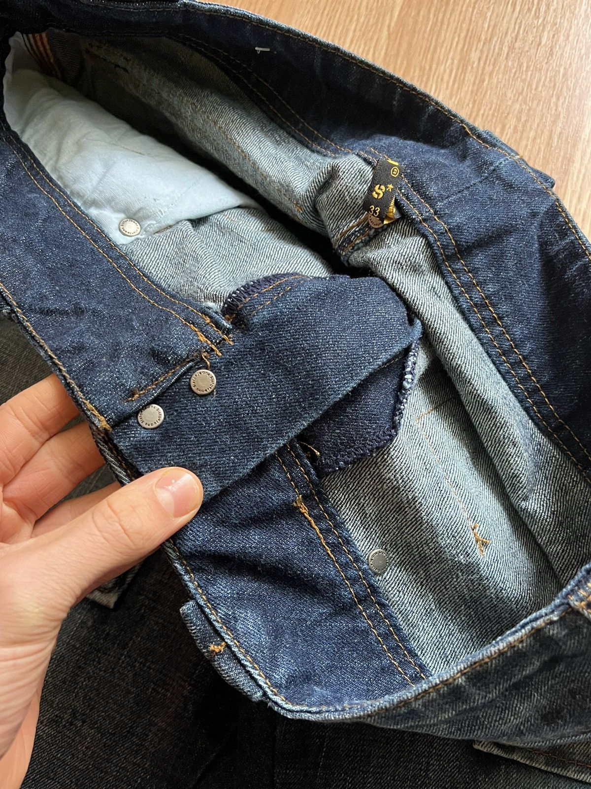 No Faith Studios No Faith Studios Type Jeans 33x34 Size US 33 - 6 Thumbnail