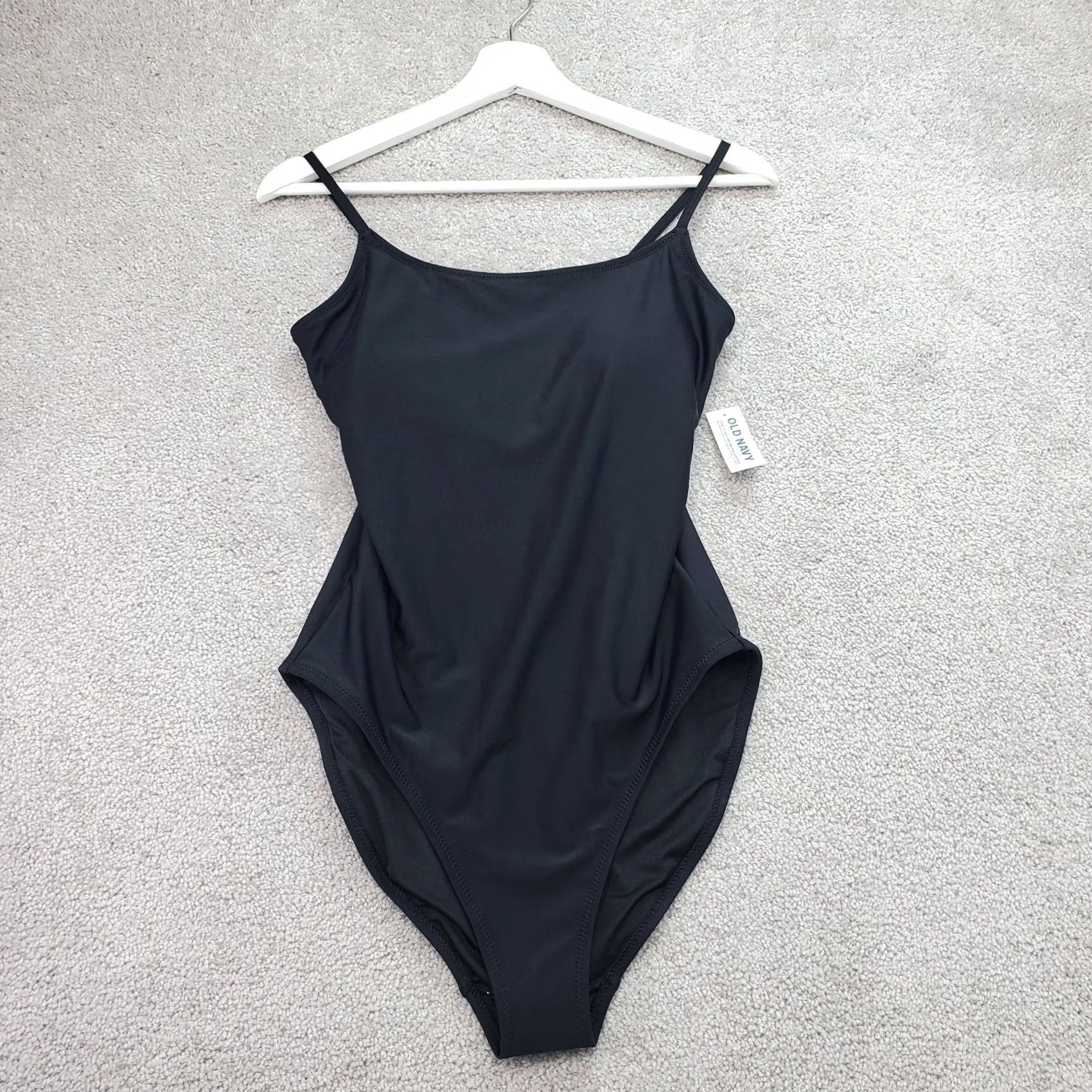 Old Navy Old Navy Womens Medium Black Stretch Adjustable Strap Swimsuit Size ONE SIZE - 2 Thumbnail