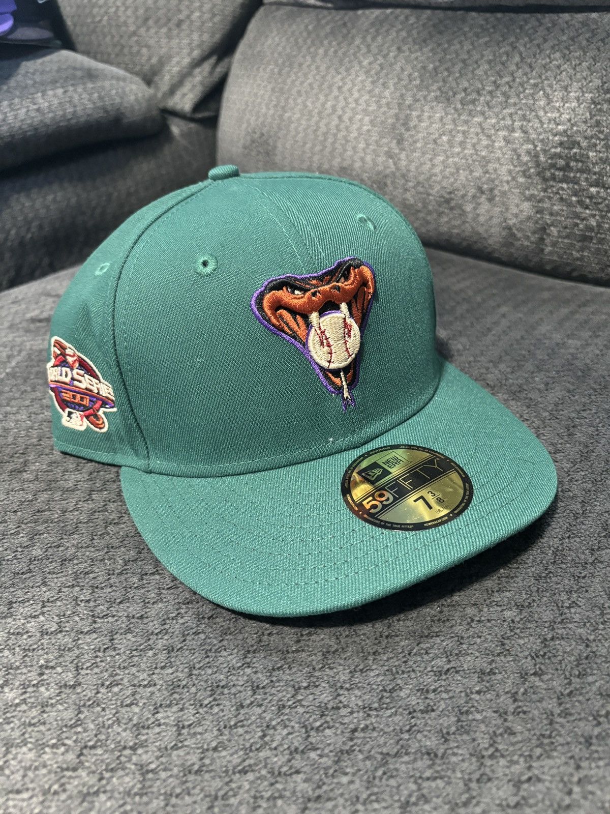 Hat Club HatClub Arizona Diamondbacks New Era Green Pink Bottom 7 3/8 Size ONE SIZE - 1 Thumbnail