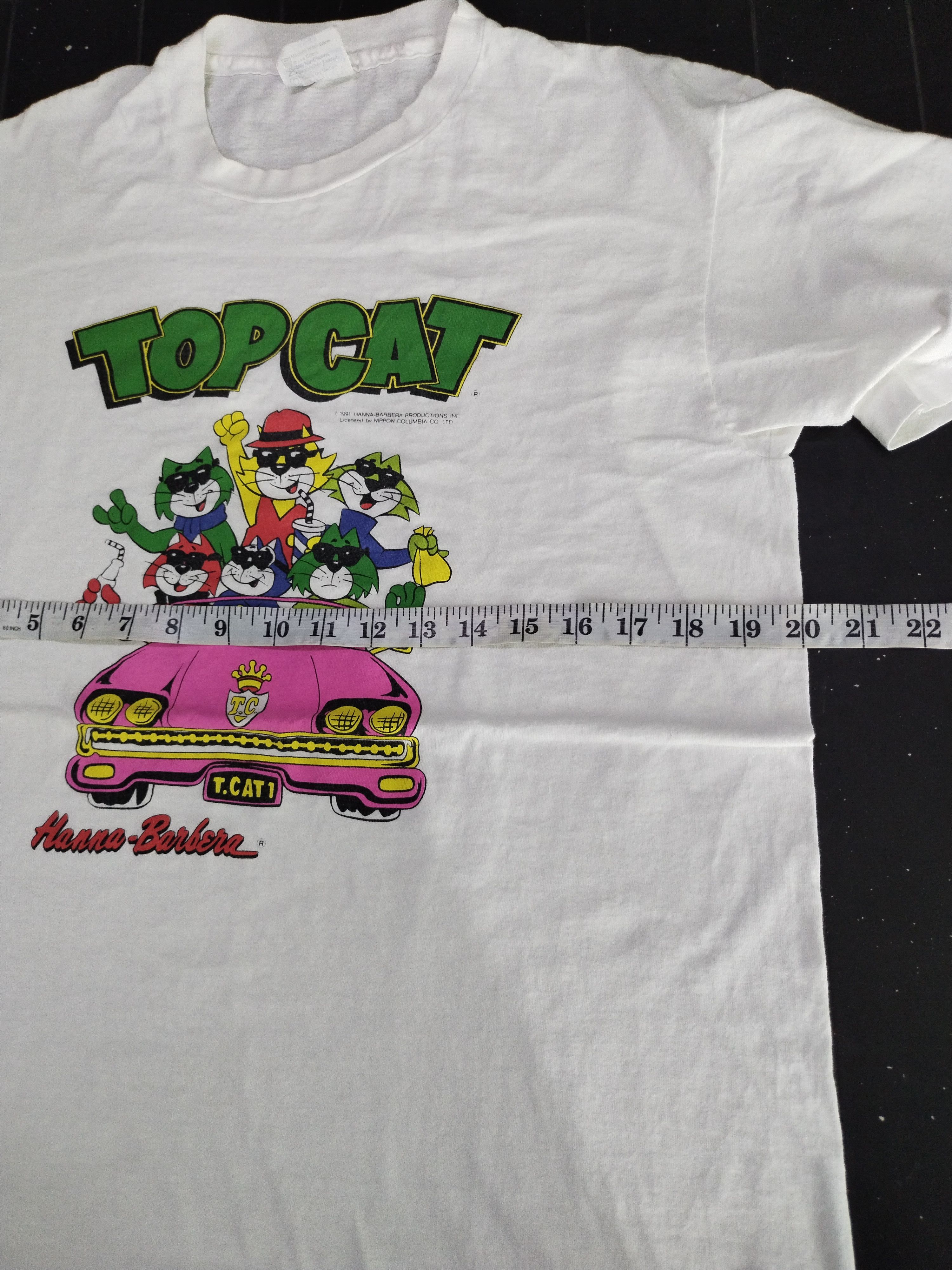 Vintage 90's Vintage top Cat Hanna Barbera Nippon Colombia Shirt Tee Size US L / EU 52-54 / 3 - 10 Thumbnail