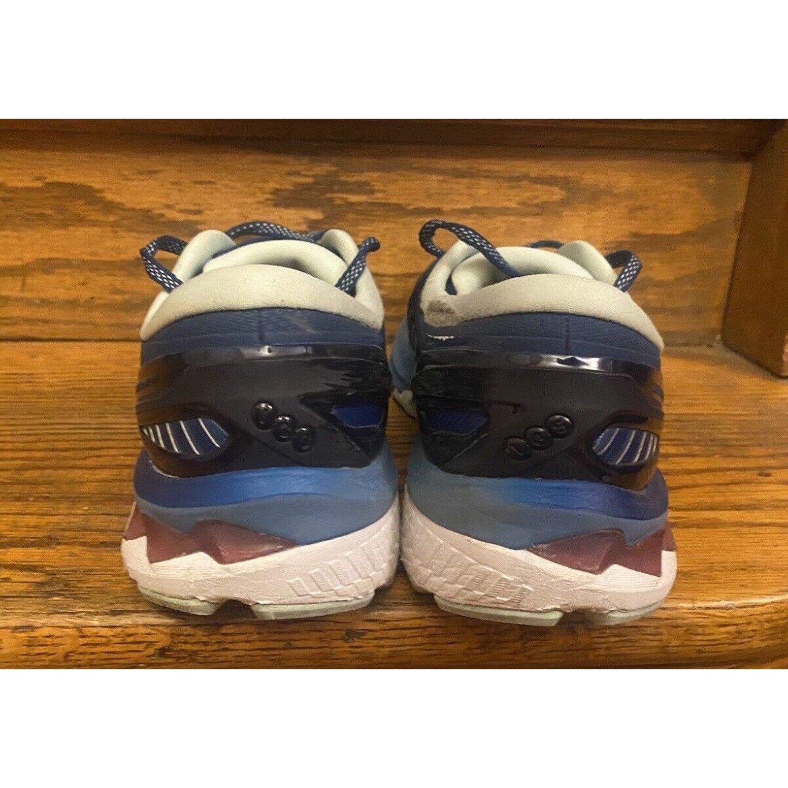 Asics ASICS GEL-Kayano 27 Navy Blue /Pink Women's Size 10.5 Size US 10.5 / IT 40.5 - 3 Thumbnail