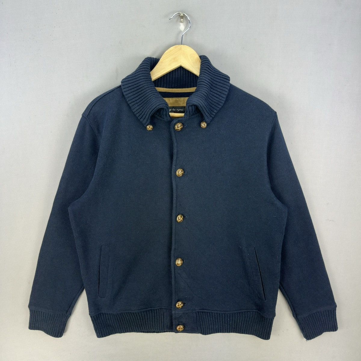 Kansai Yamamoto Vintage Kansai Yamamoto Fisherman Knit Thermal Sweater Size US M / EU 48-50 / 2 - 1 Thumbnail