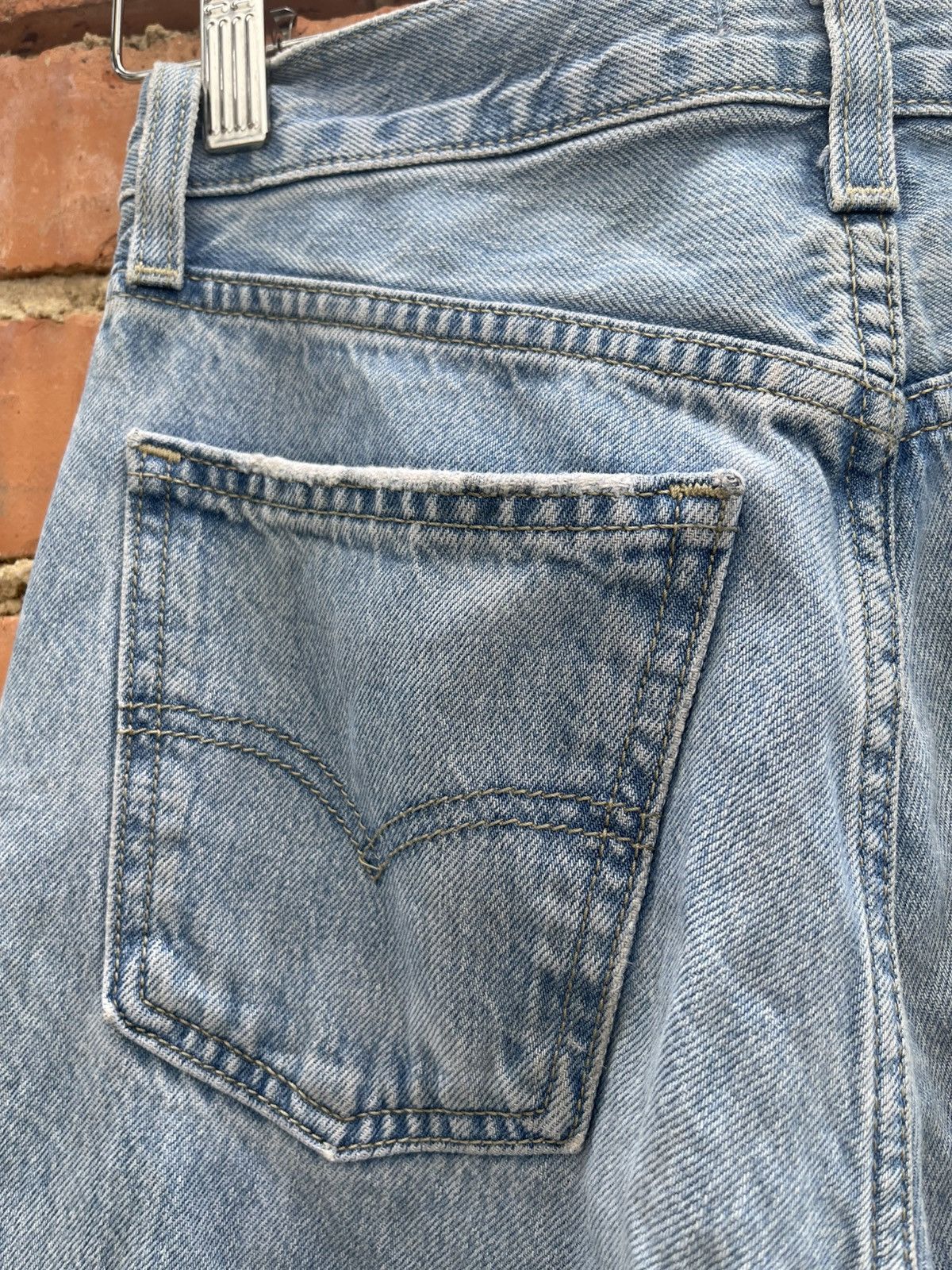 Levi's Vintage Levi’s Waterless Denim Jeans Size US 28 / EU 44 - 10 Thumbnail