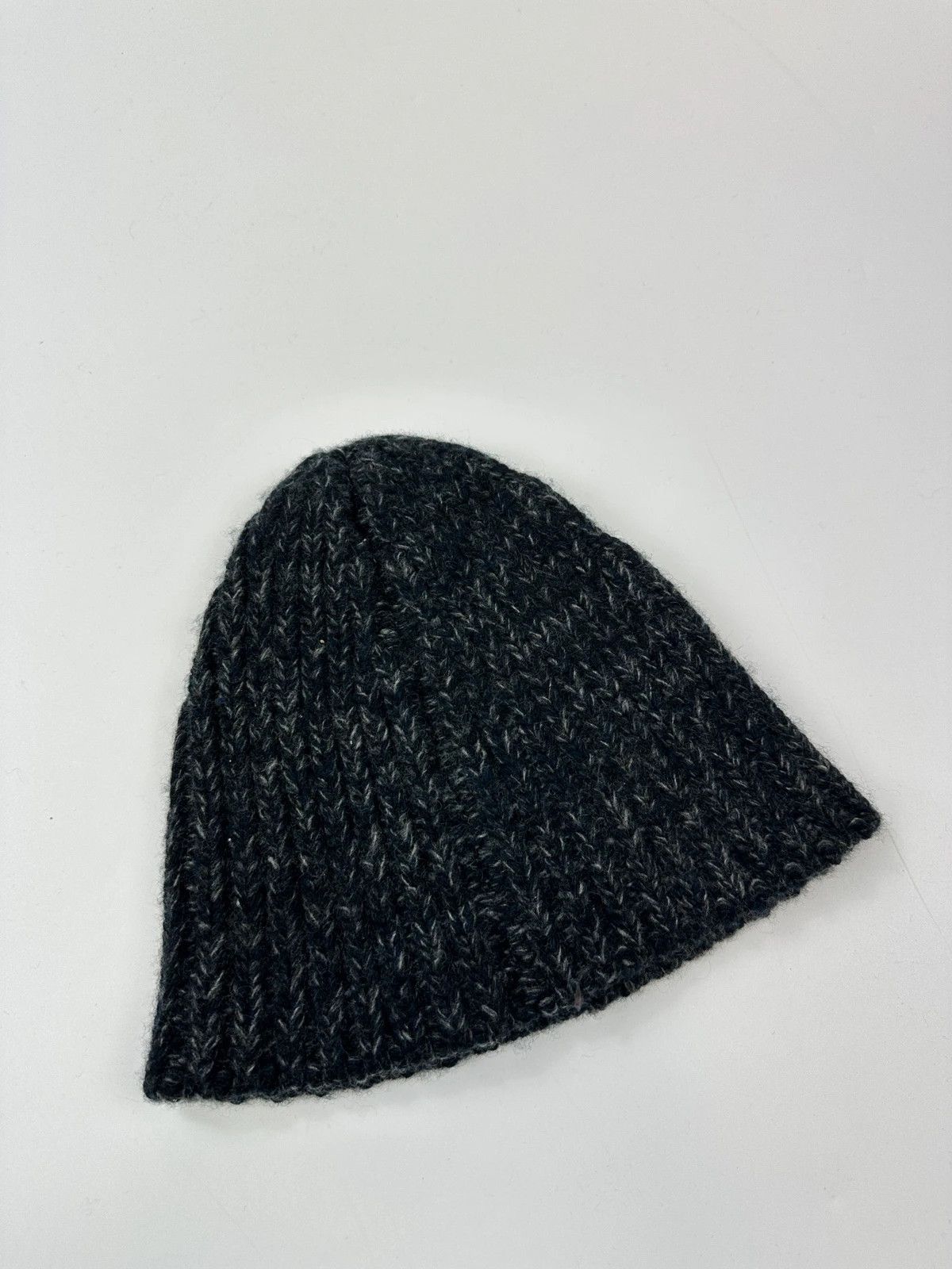 Prada Prada Milano Dark Grey Navy Wool Beanie Size ONE SIZE - 5 Thumbnail