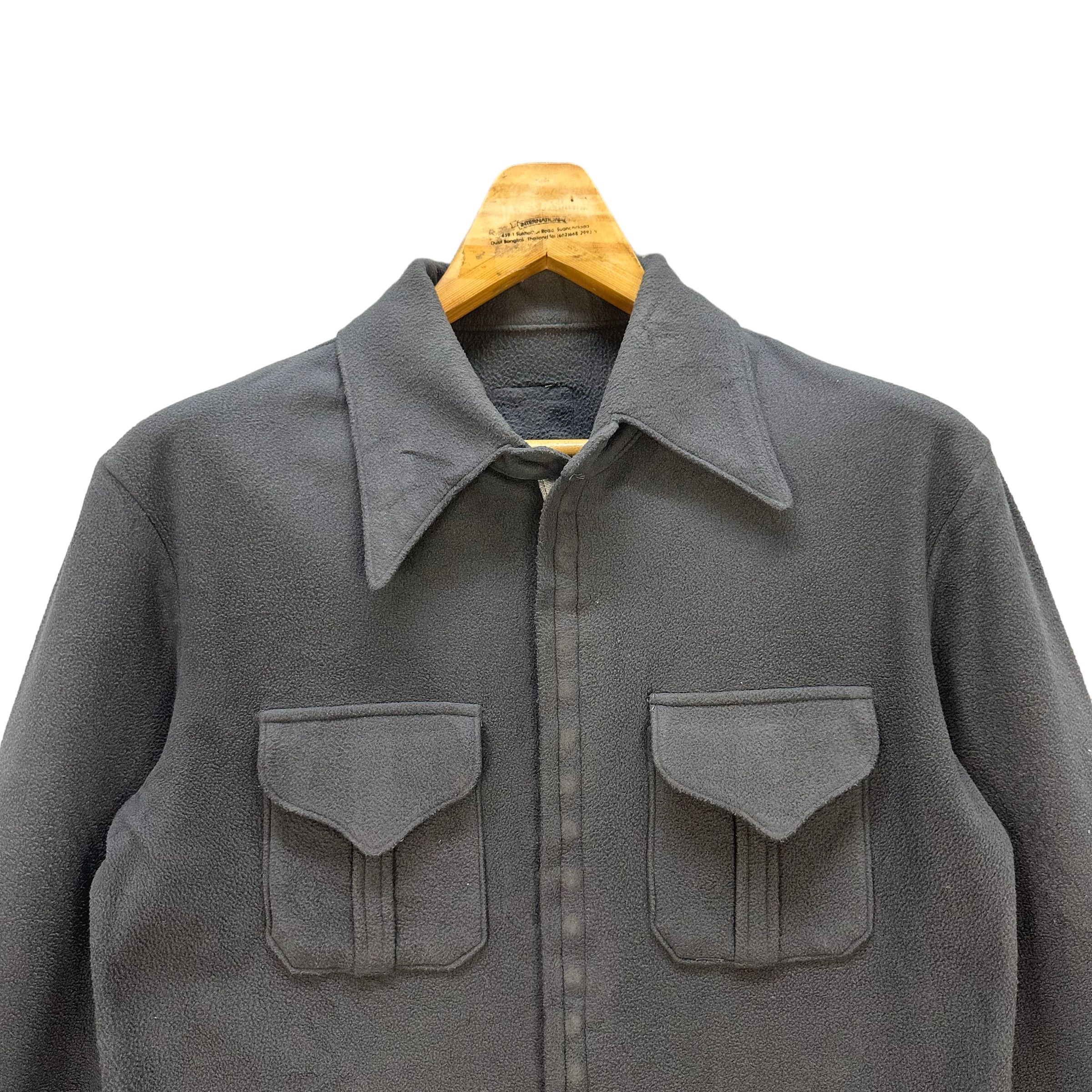 Japanese Brand NO DEAD ARTIST SNAP BUTTON FLEECE JACKET #8525-013 Size US S / EU 44-46 / 1 - 2 Thumbnail