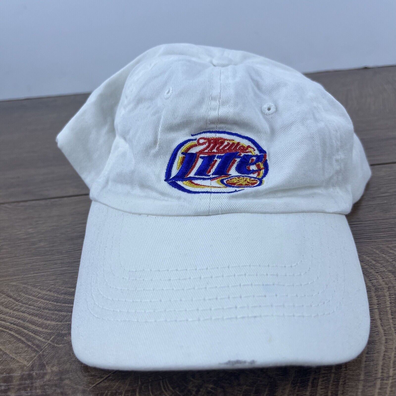 Other Miller Lite White Hat Miller White Cap Hat Adjustable Hat Wh Size ONE SIZE - 2 Thumbnail