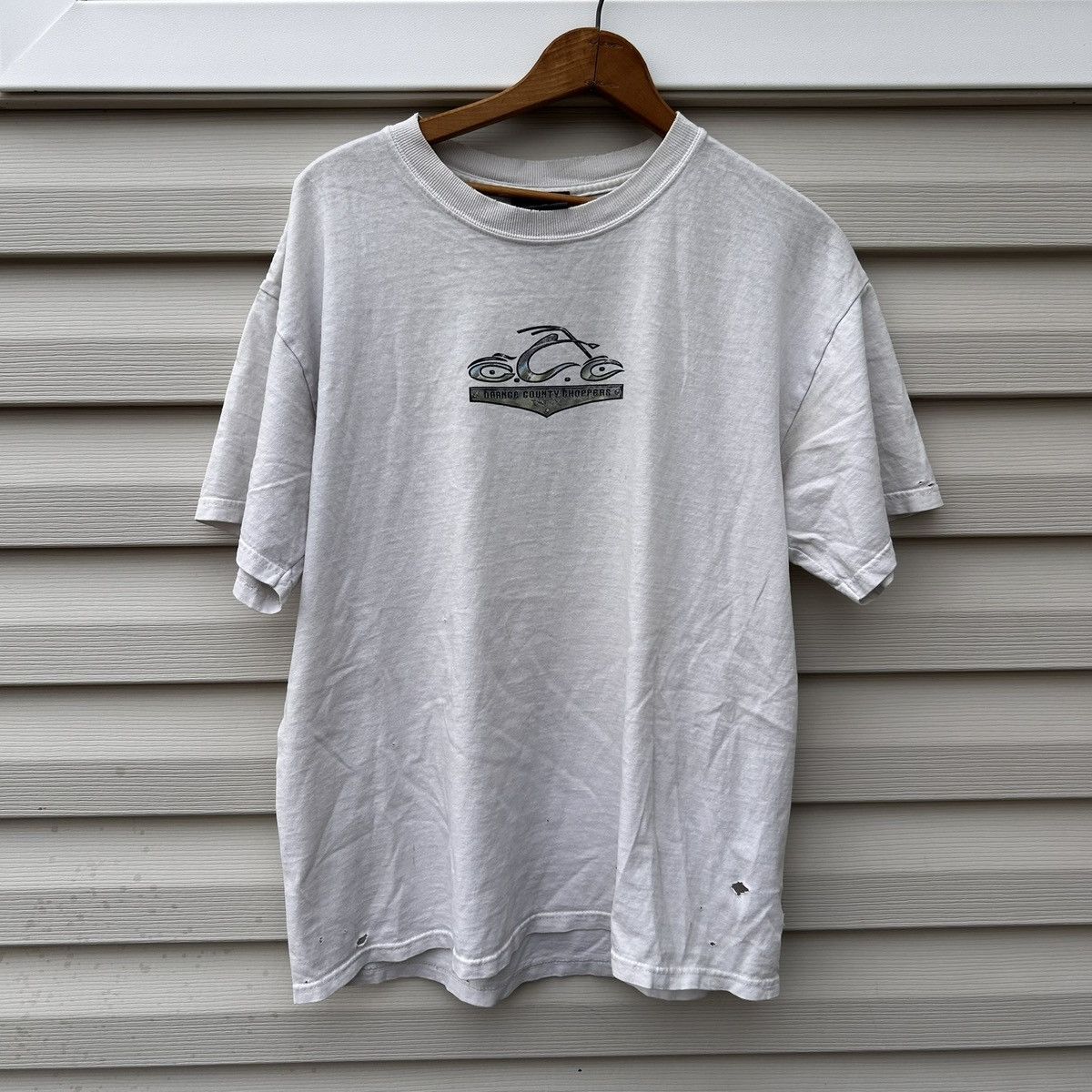 Vintage 2003 Orange County Choppers motorcycle T-shirt Size US L / EU 52-54 / 3 - 5 Thumbnail