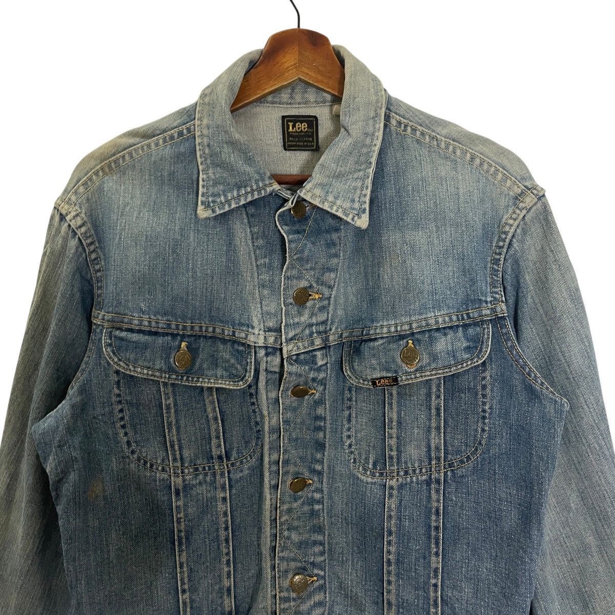 Lee Vintage 70s Lee Denim Jacket Size US M / EU 48-50 / 2 - 2 Thumbnail