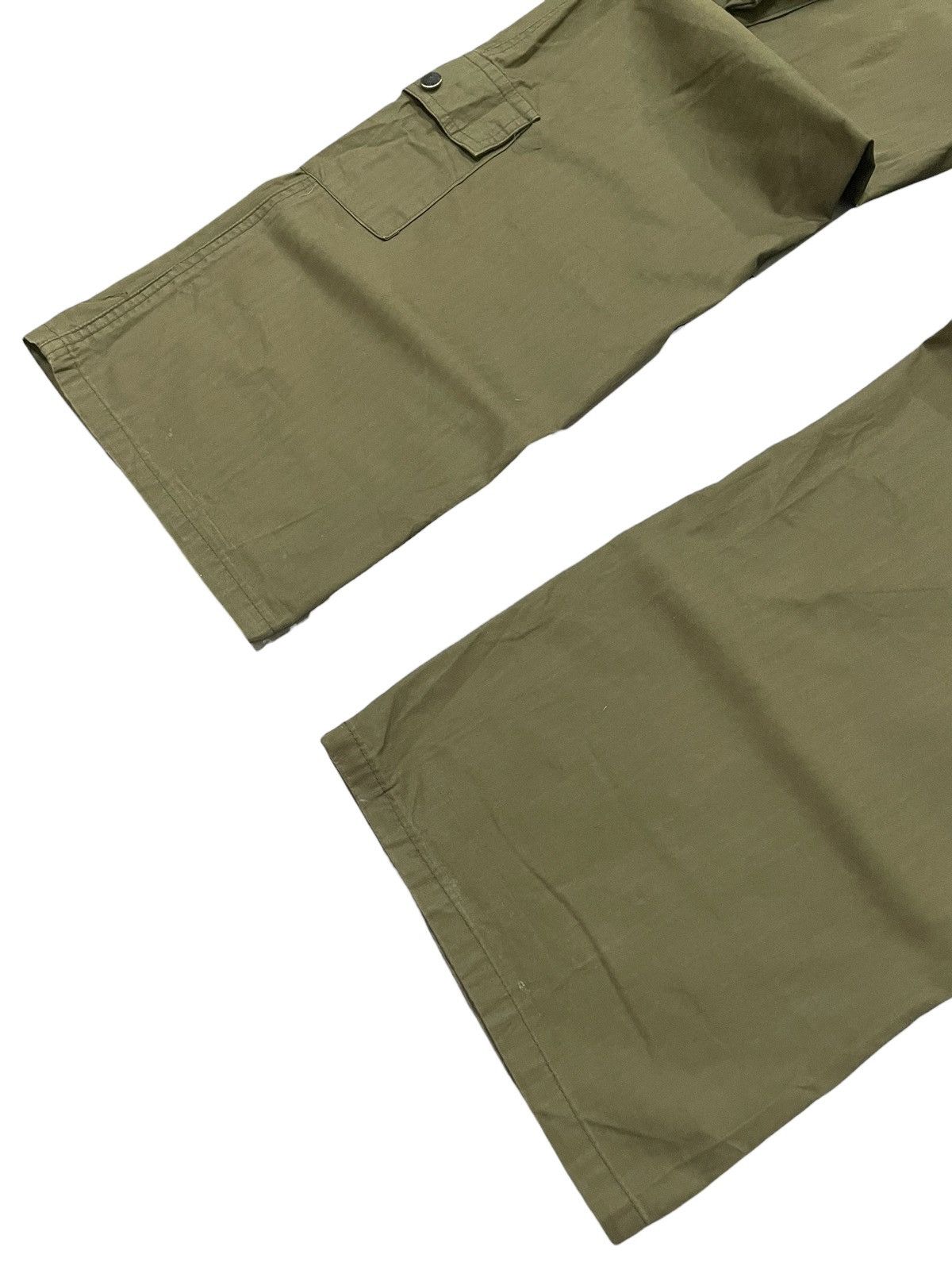 Japanese Brand × Junya Watanabe Atlantis Japan Wide Baggy Loose Parachute Cargo Pants Size US 31 - 16 Thumbnail