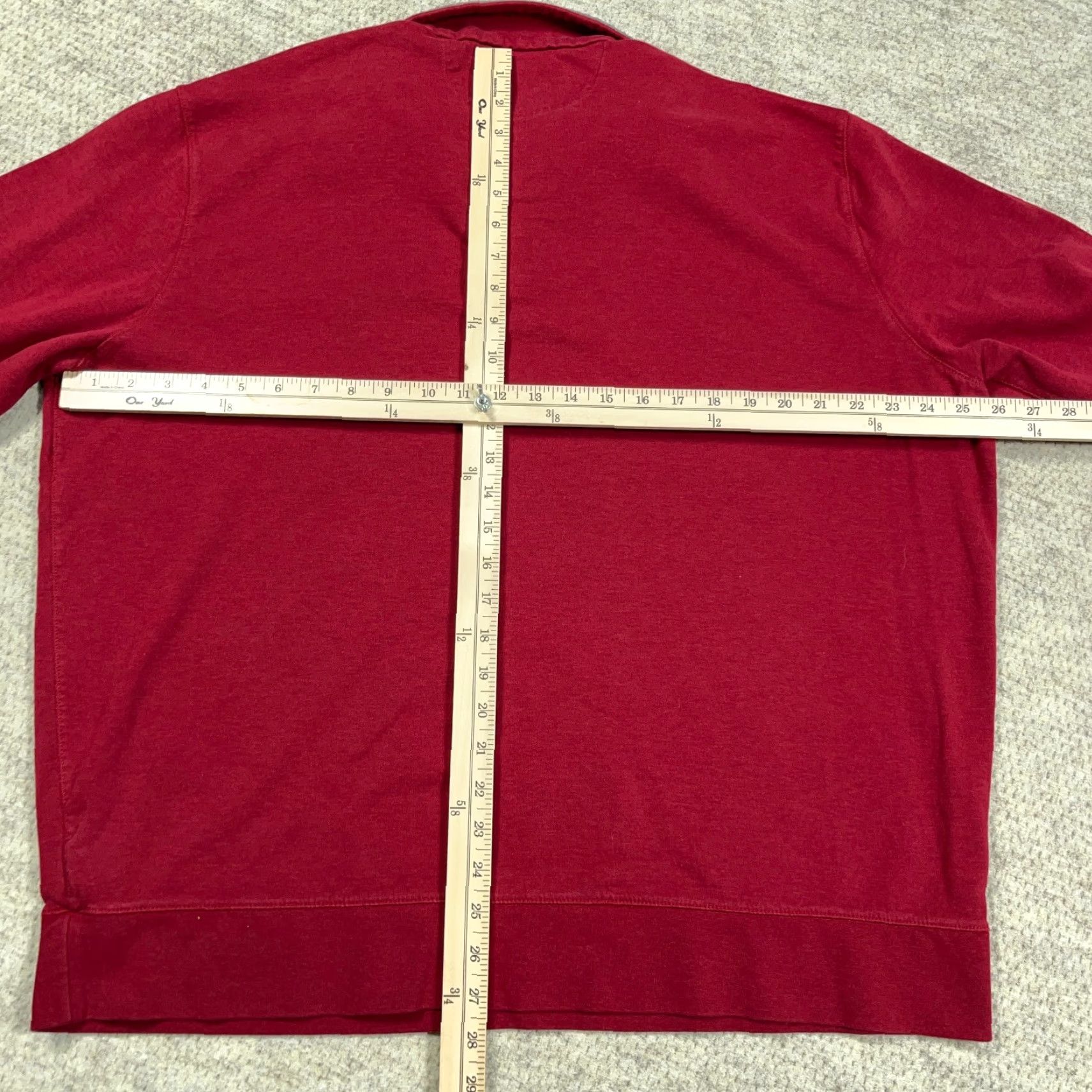 Polo Ralph Lauren Polo Ralph Lauren Sweater Men XXL 2XL Red Gray Pullover Quarter Zip Performance Size US XXL / EU 58 / 5 - 7 Thumbnail