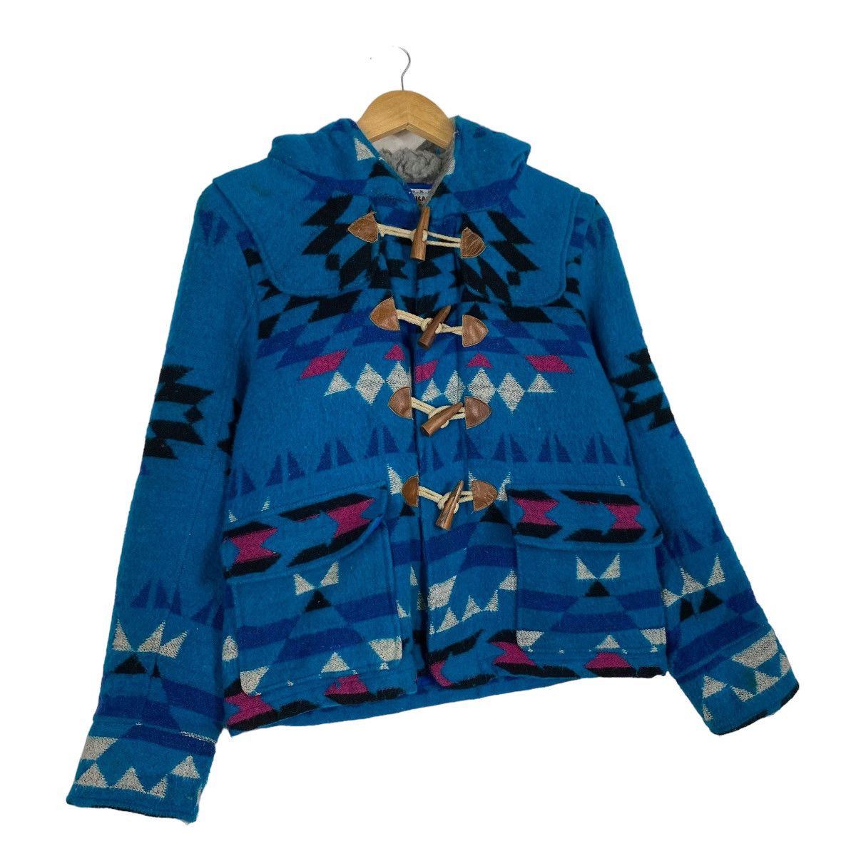 Japanese Brand Vintage 90s Titicaca Native Design Hoodie Jacket Size US S / EU 44-46 / 1 - 3 Thumbnail