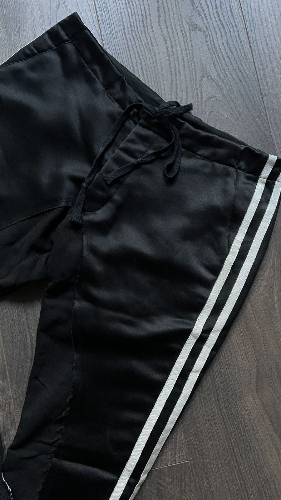 Greg Lauren Greg Lauren 50/50 Long Slim Track Pants Size US 32 / EU 48 - 2 Thumbnail