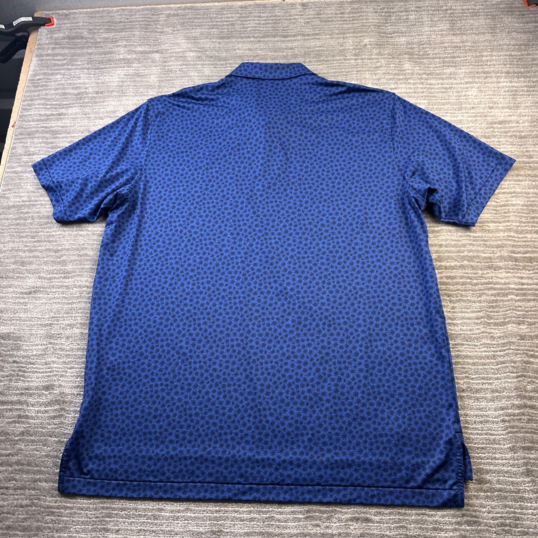 Peter Millar Peter Millar Polo Shirt Mens XL Blue All Over Print Golf Summer Comfort Polo Shirt Mens XL Blue All Over Print Golf Summer Comfort Size US XL / EU 56 / 4 - 3 Thumbnail