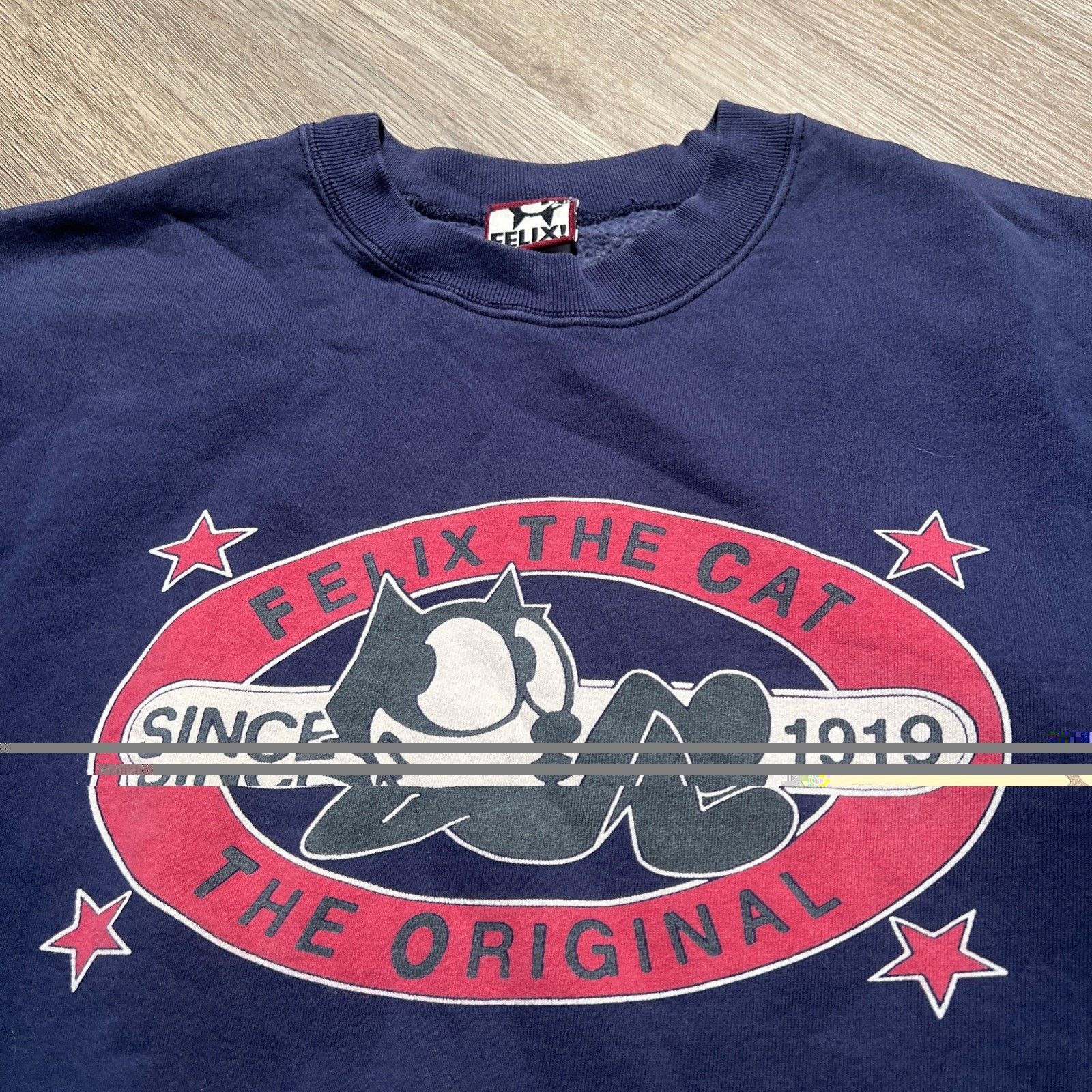 & Other Stories Vintage Felix The Cat Crewneck Sweatshirt XL 90s Cartoon Size US XL / EU 56 / 4 - 3 Thumbnail