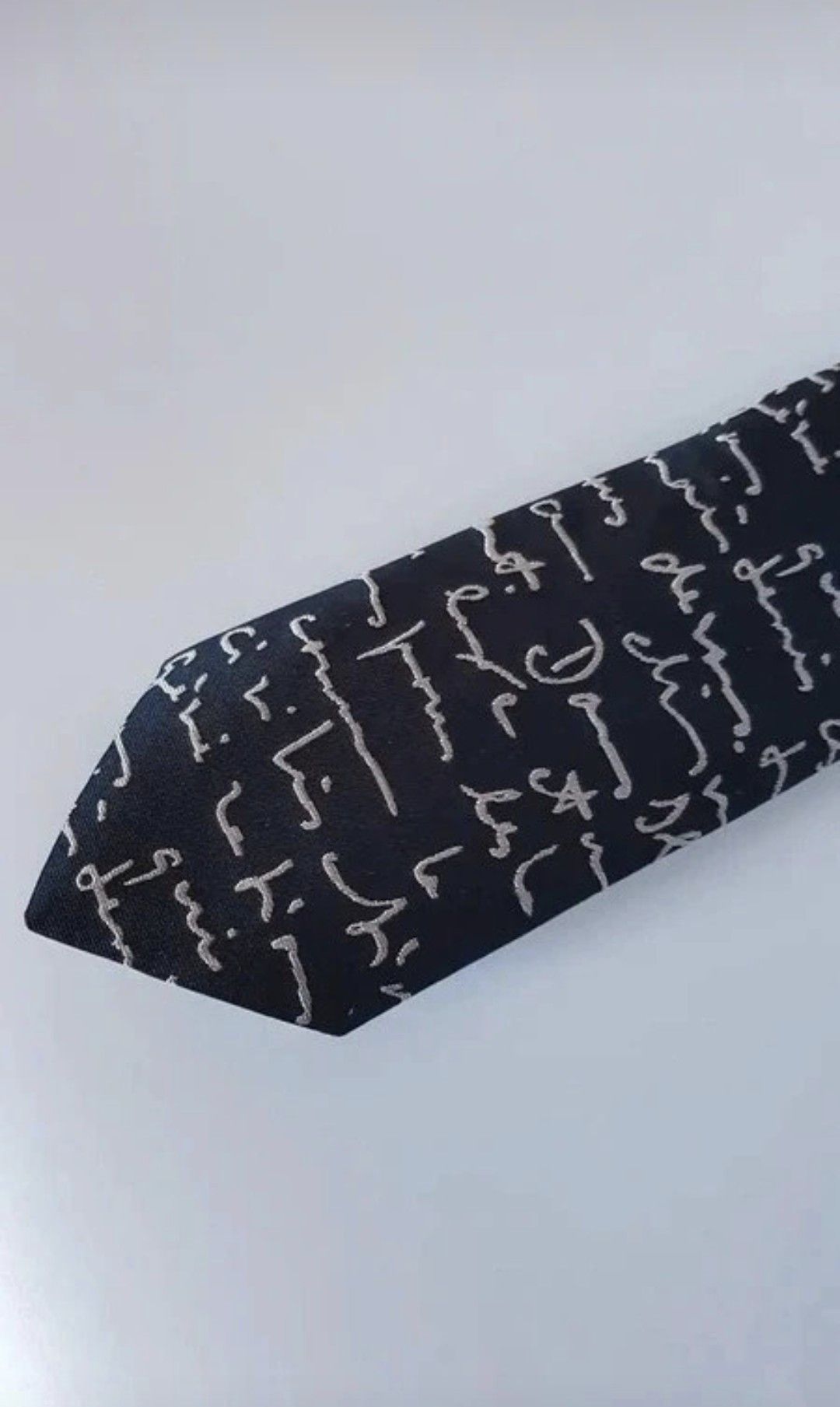 Dior Dior HOMME SS/15 Script Necktie Size ONE SIZE - 2 Thumbnail
