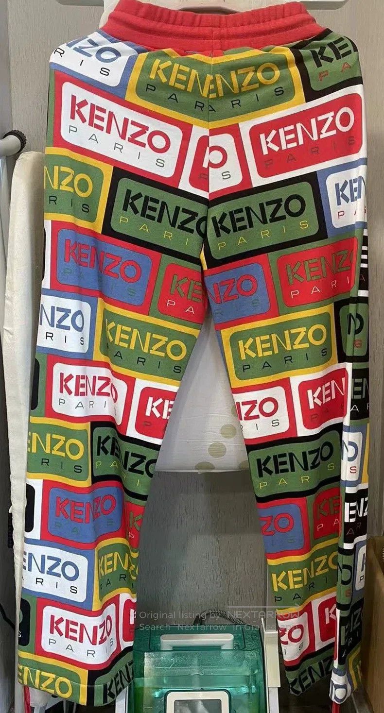 Kenzo Kenzo size S Logo print Sports Pants Size US 26 / EU 42 - 2 Thumbnail