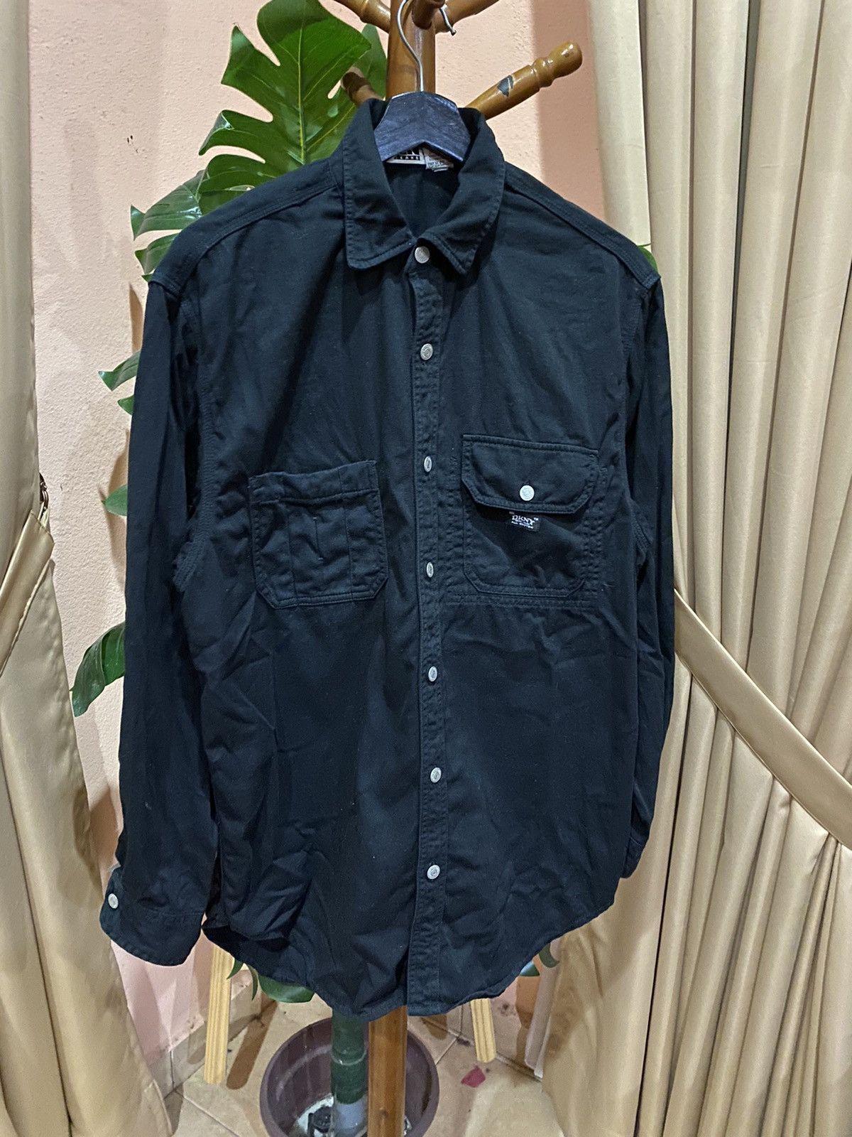 DKNY VINTAGE DKNY WORKER SHIRT Size US S / EU 44-46 / 1 - 5 Thumbnail