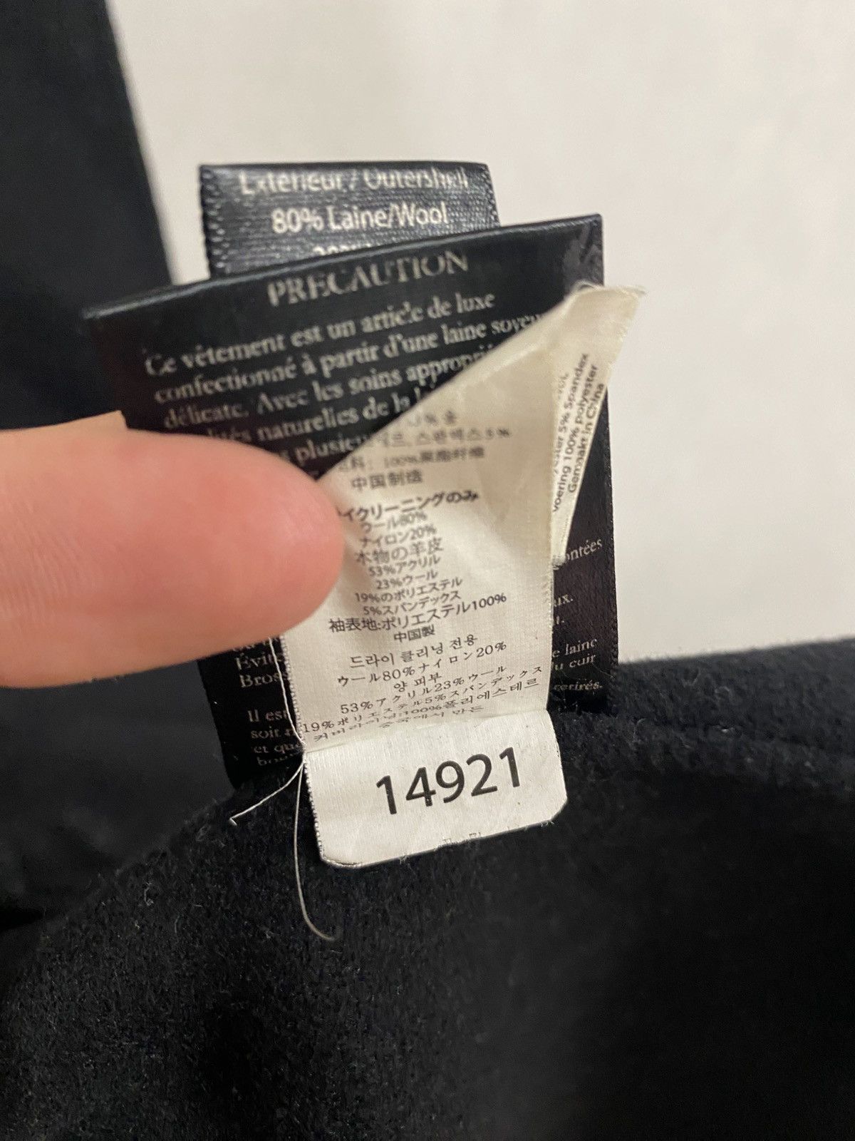 Mackage Mackage Leather Sleeve Asymetrical Long Coat Rick Owens Type Size S / US 4 / IT 40 - 15 Thumbnail