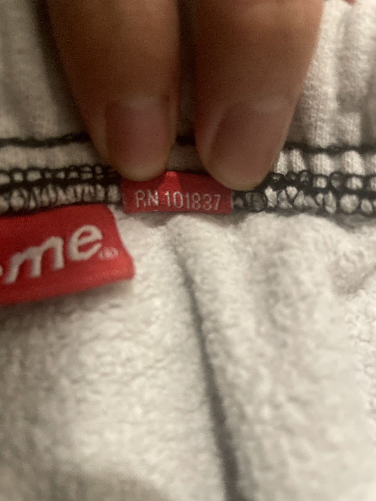 Supreme Supreme Black/White Sweatpants Size Medium Size US 36 / EU 52 - 5 Thumbnail