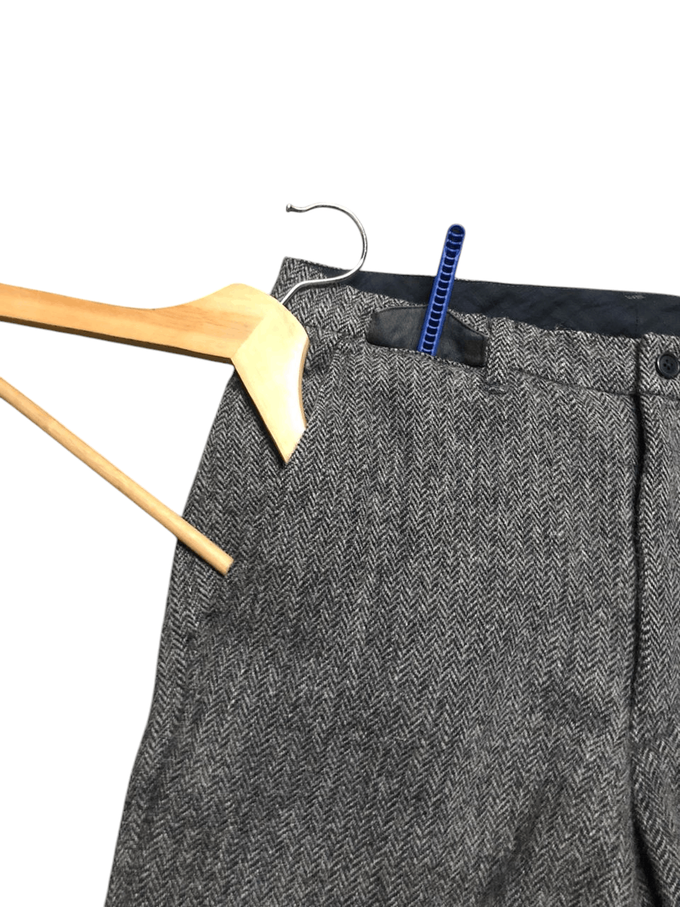 Beams Plus Beams Hearts Wool Pants Ankle Cut Design Size US 33 - 6 Thumbnail