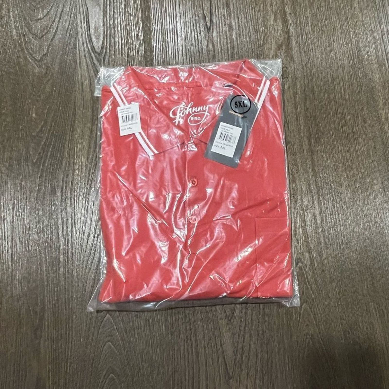 Vintage NWT Johnny Bigg Harper Tipped Pique Polo Shirt Sz 5X Size US XXL / EU 58 / 5 - 5 Thumbnail