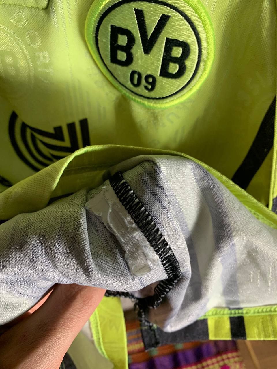 Nike VINTAGE NIKE FC BORUSSIA DORTMUND GERMANY SOCCER JERSEY 90s Size US XS / EU 42 / 0 - 10 Thumbnail