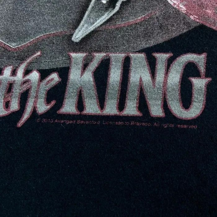 Band Tees Mens Vintage T Shirt Avenged Sevenfold Hail The King Size L Size US L / EU 52-54 / 3 - 4 Thumbnail