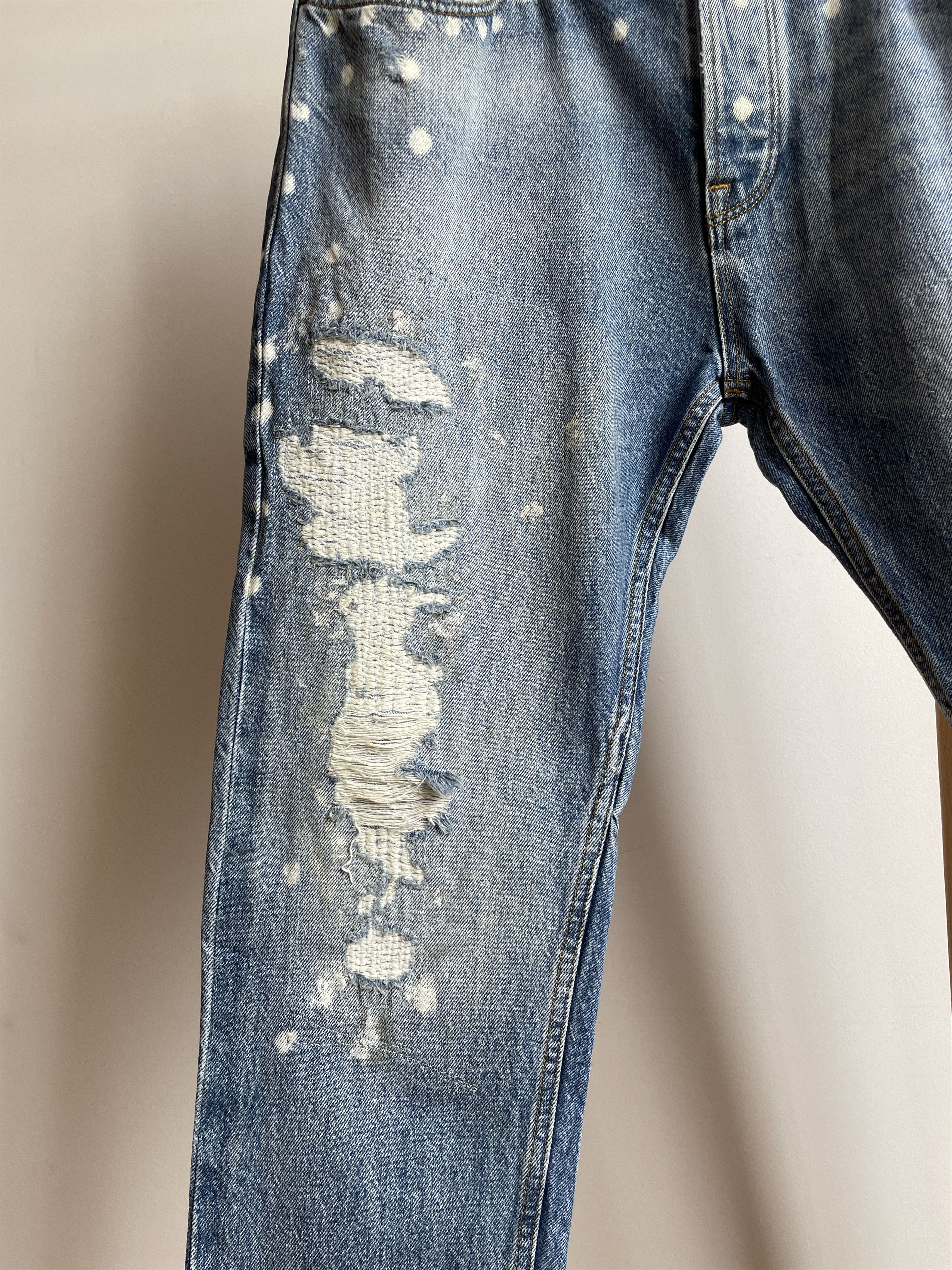 Scotch & Soda Scotch & Soda Lava Tears Distressed Denim Size 32x32 Size US 32 / EU 48 - 12 Thumbnail