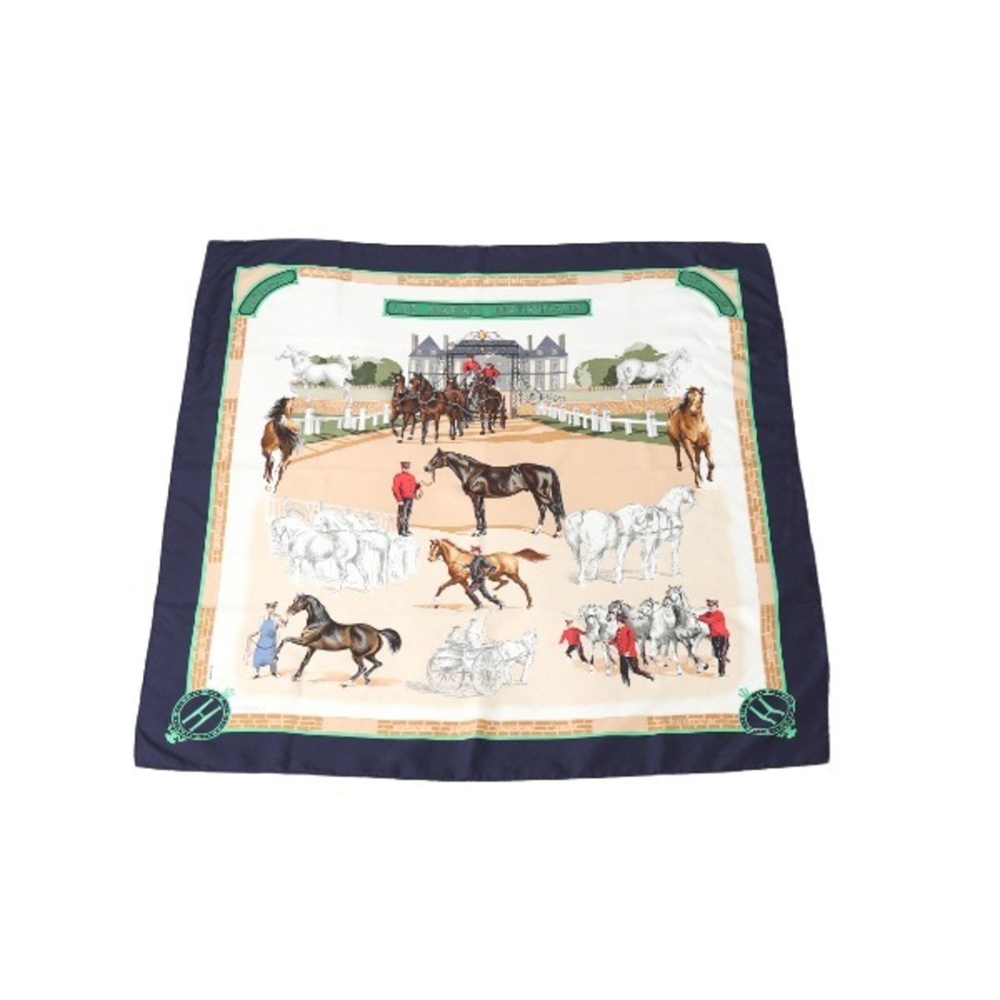 NATIONAUX 【HERMES】カレ90LES HARAS