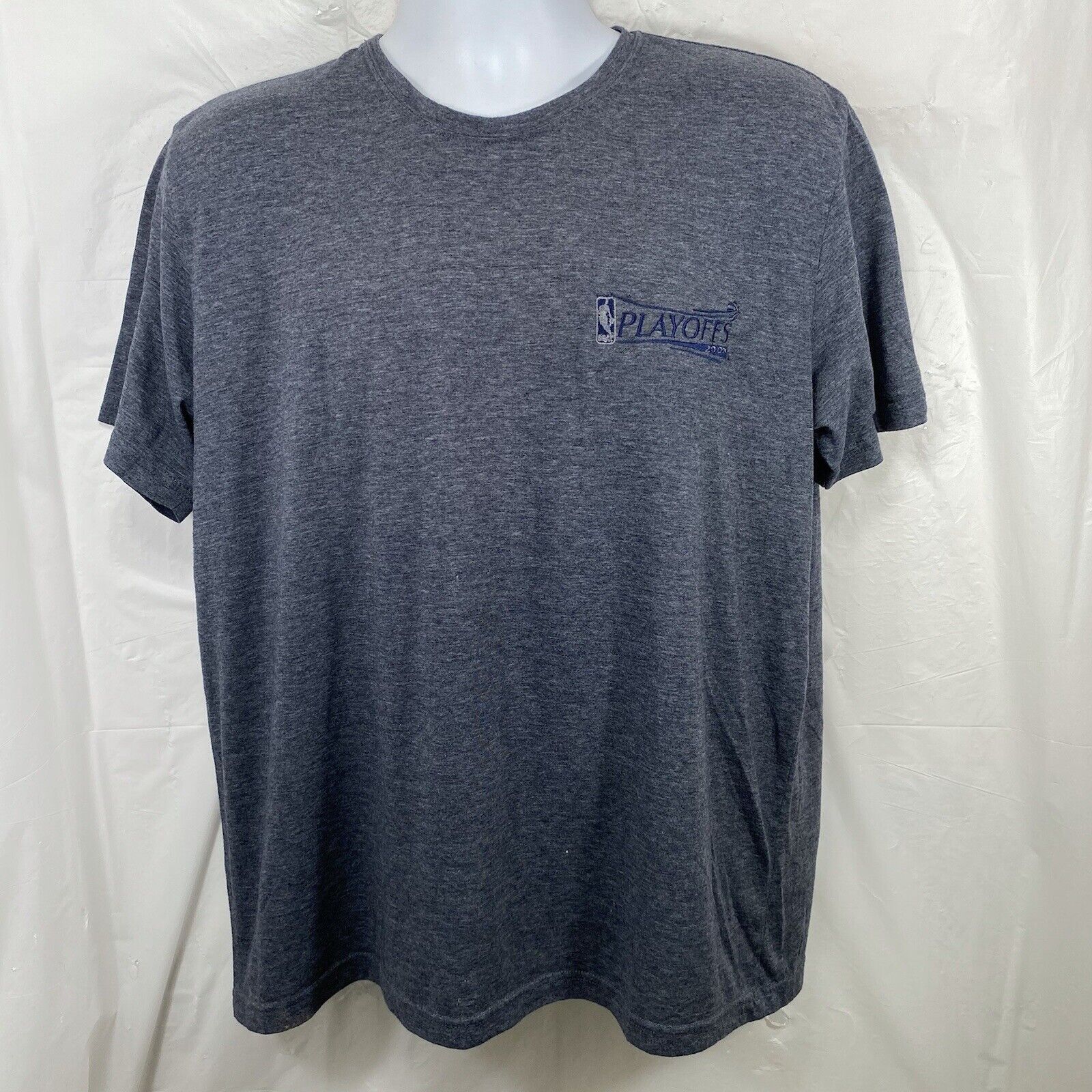 Adidas Adidas NBA 2007 Playoffs Large Embroidered T-Shirt Crewneck Size US L / EU 52-54 / 3 - 1 Thumbnail