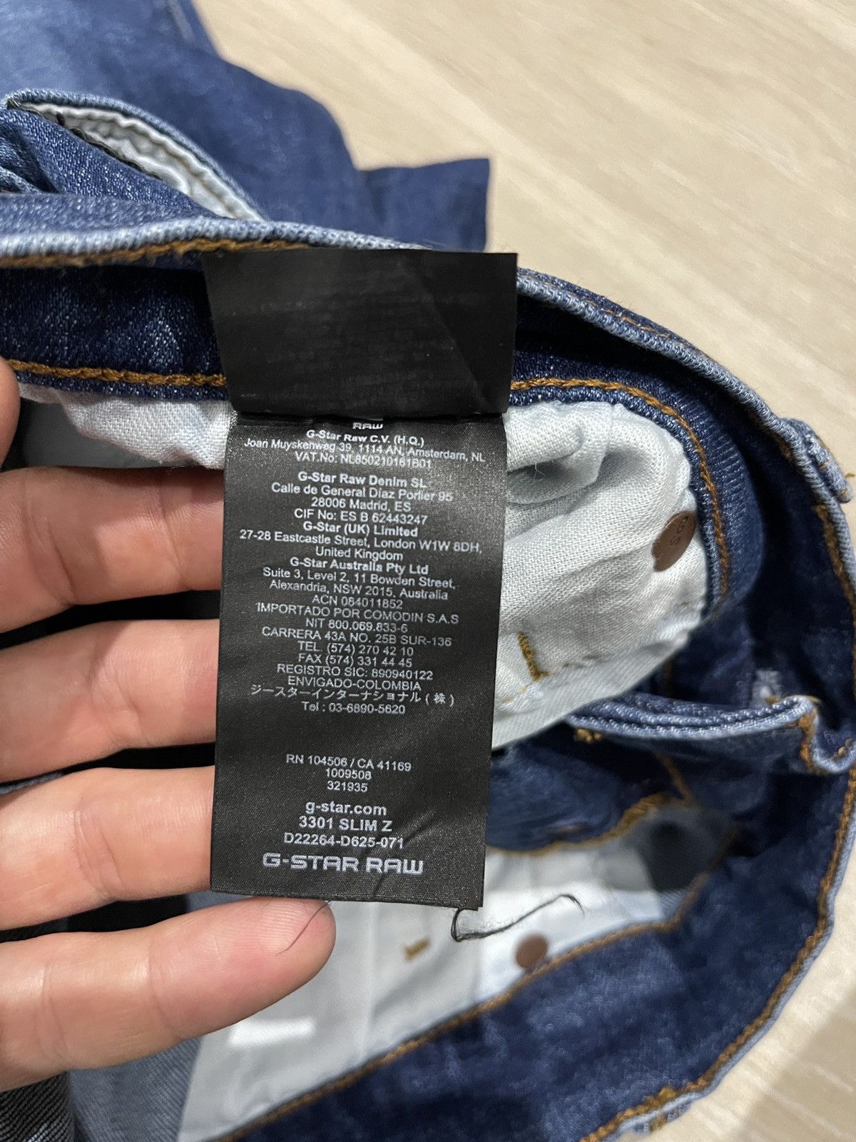 G-Star G-star raw jeans 3301 denim 32/34 Size US 32 / EU 48 - 10 Thumbnail