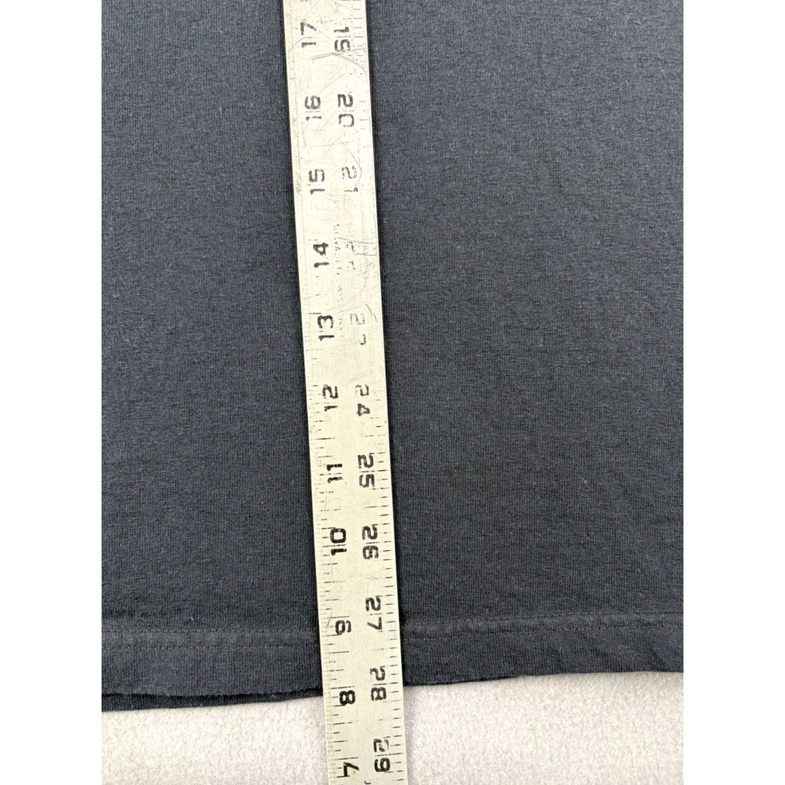 Fruit Of The Loom VINTAGE Fruit of the Loom T-Shirt Band Metal Music Shirt Short Sleeve Crew Neck Black Size L Men Boy? Size US L / EU 52-54 / 3 - 6 Thumbnail