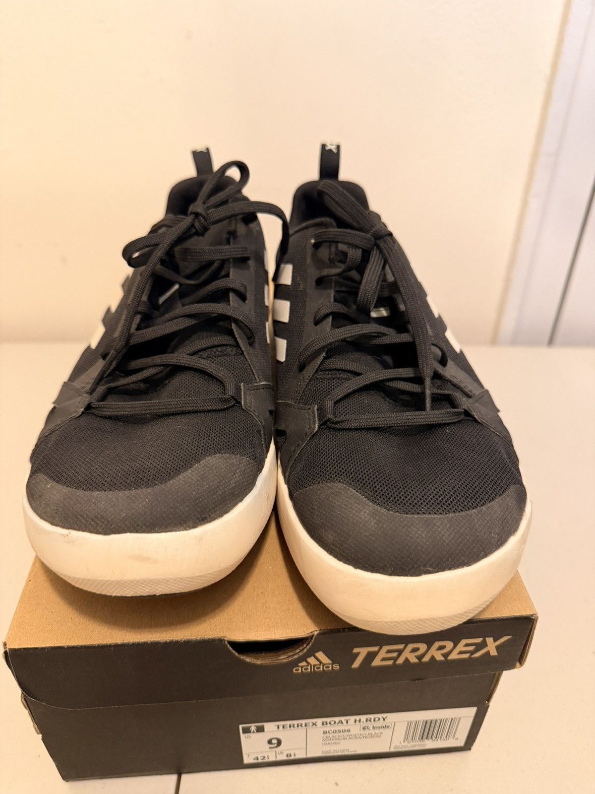 Adidas Adidas Terrex Boat S.rdy Water Shoe Black size 9 Men Size US 9 / EU 42 - 3 Thumbnail