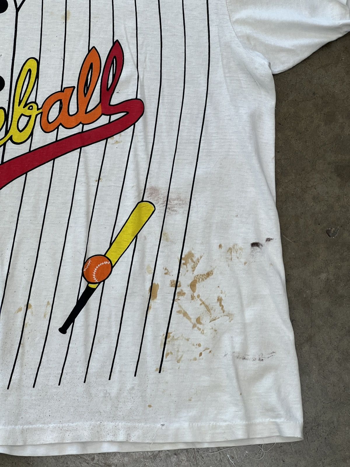 Vintage Vintage Baseball Sports Single Stitch Tee Medium Size US M / EU 48-50 / 2 - 7 Thumbnail