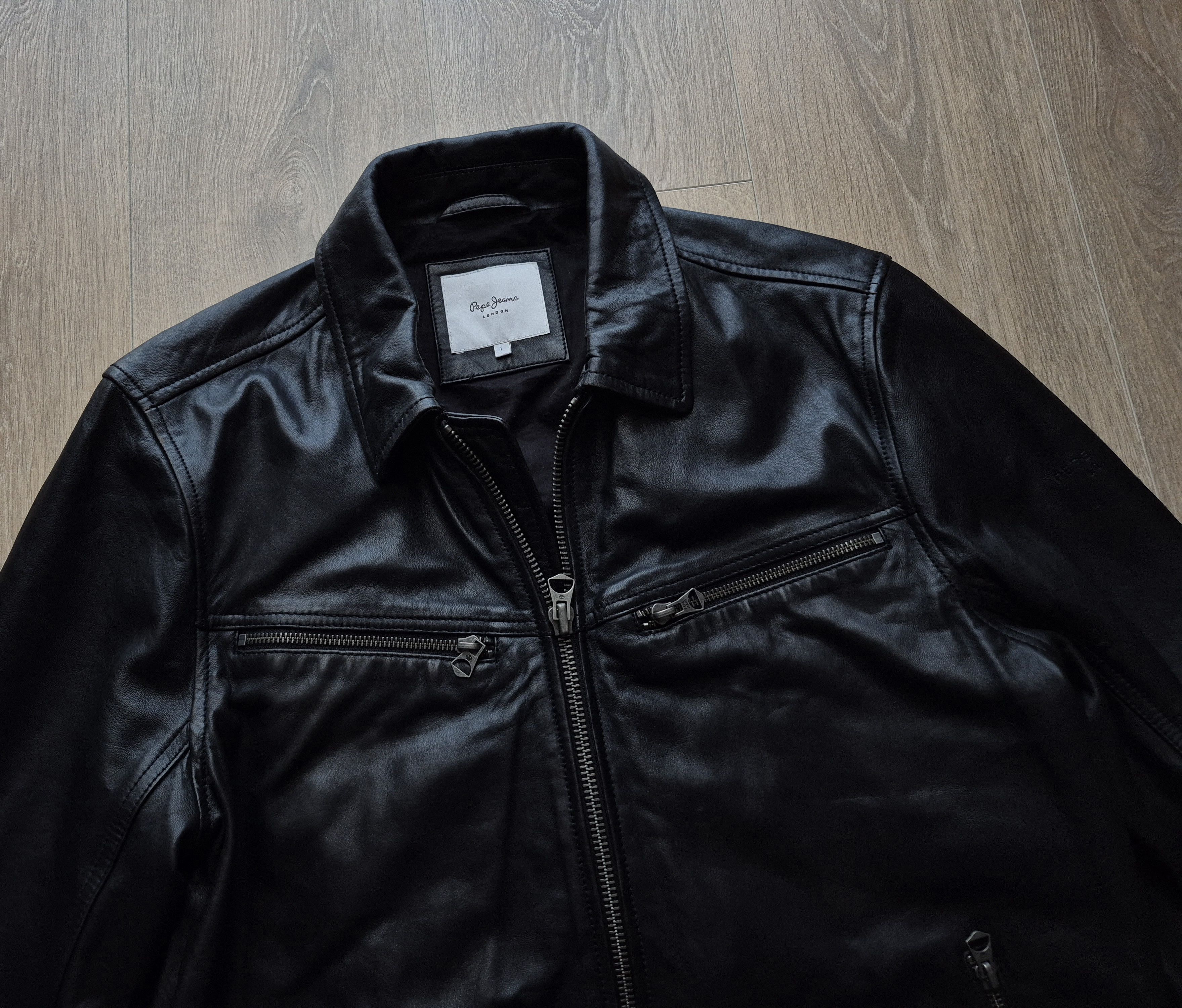 Pepe Jeans Pepe jeans men leather jacket Size US L / EU 52-54 / 3 - 3 Thumbnail