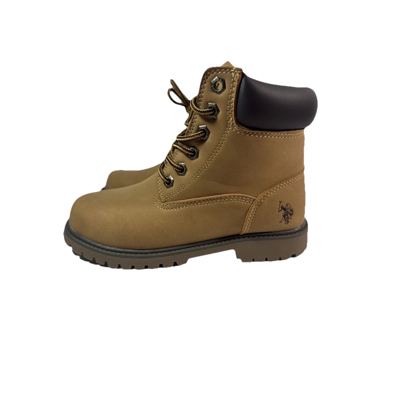 U.S. Polo Assn. U.S. Polo Assn. Owen High Boots, Brown Tan, Youth 3M Size US 5 / EU 37 - 4 Thumbnail