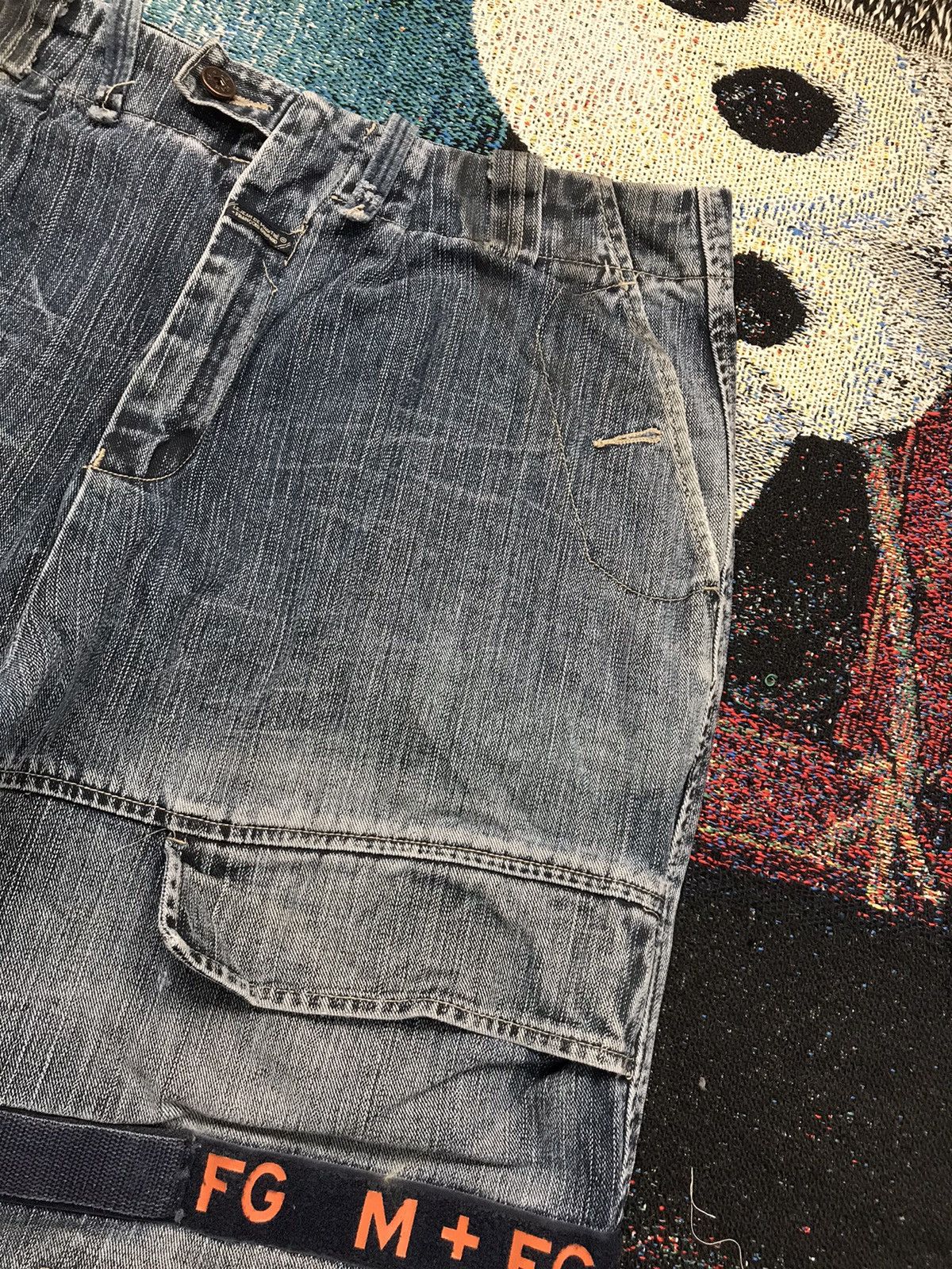 Marithe + Francois Girbaud Vintage marithe & Francois girbaud cargo denim Size US 36 / EU 52 - 7 Thumbnail