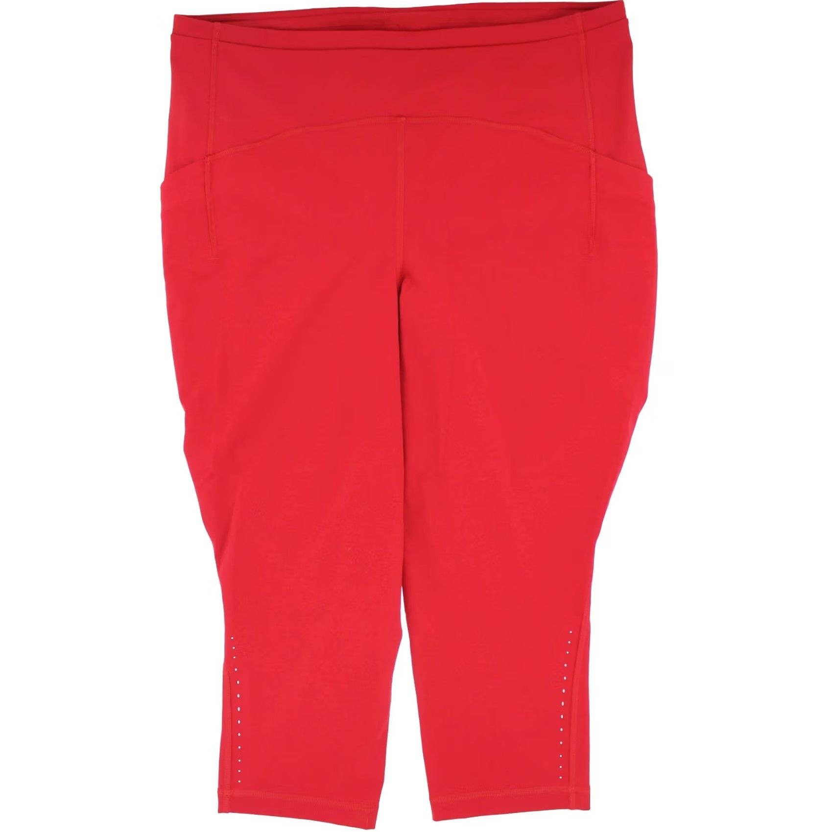 Lululemon Lululemon Swift Speed High Rise Leggings Cropped 21 In Red 16 Plus Size Luxtreme Crop Shirt Leggings Womens Slim Athletic Activewear Size 38" / US 16 / IT 52 - 2 Thumbnail