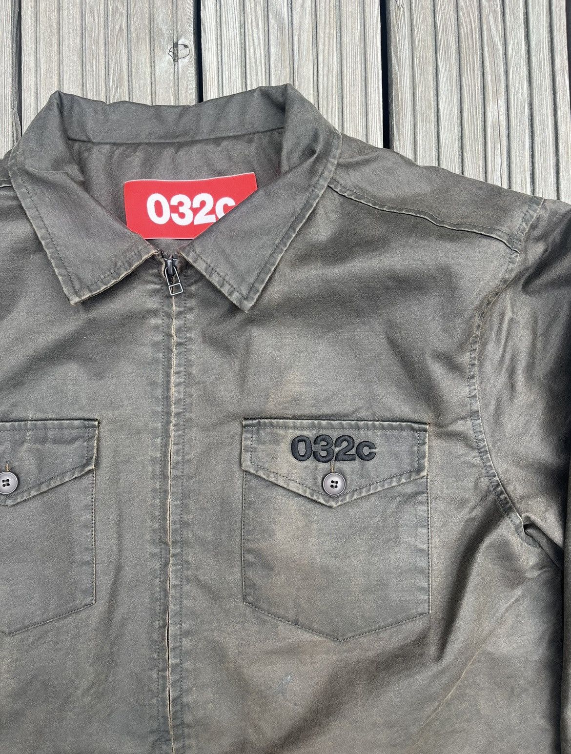 032c Waxed 032c long sleeve shirt / jacket Size US M / EU 48-50 / 2 - 3 Thumbnail