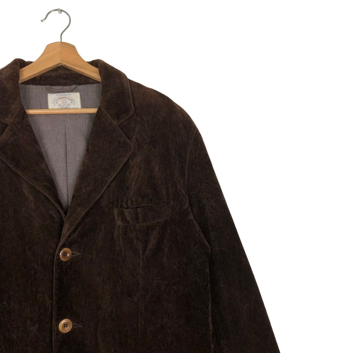 Armani Exchange 🔥VINTAGE VELVET CHORE JACKET ARMANI JEANS MADE IN ITALY Size US M / EU 48-50 / 2 - 6 Thumbnail